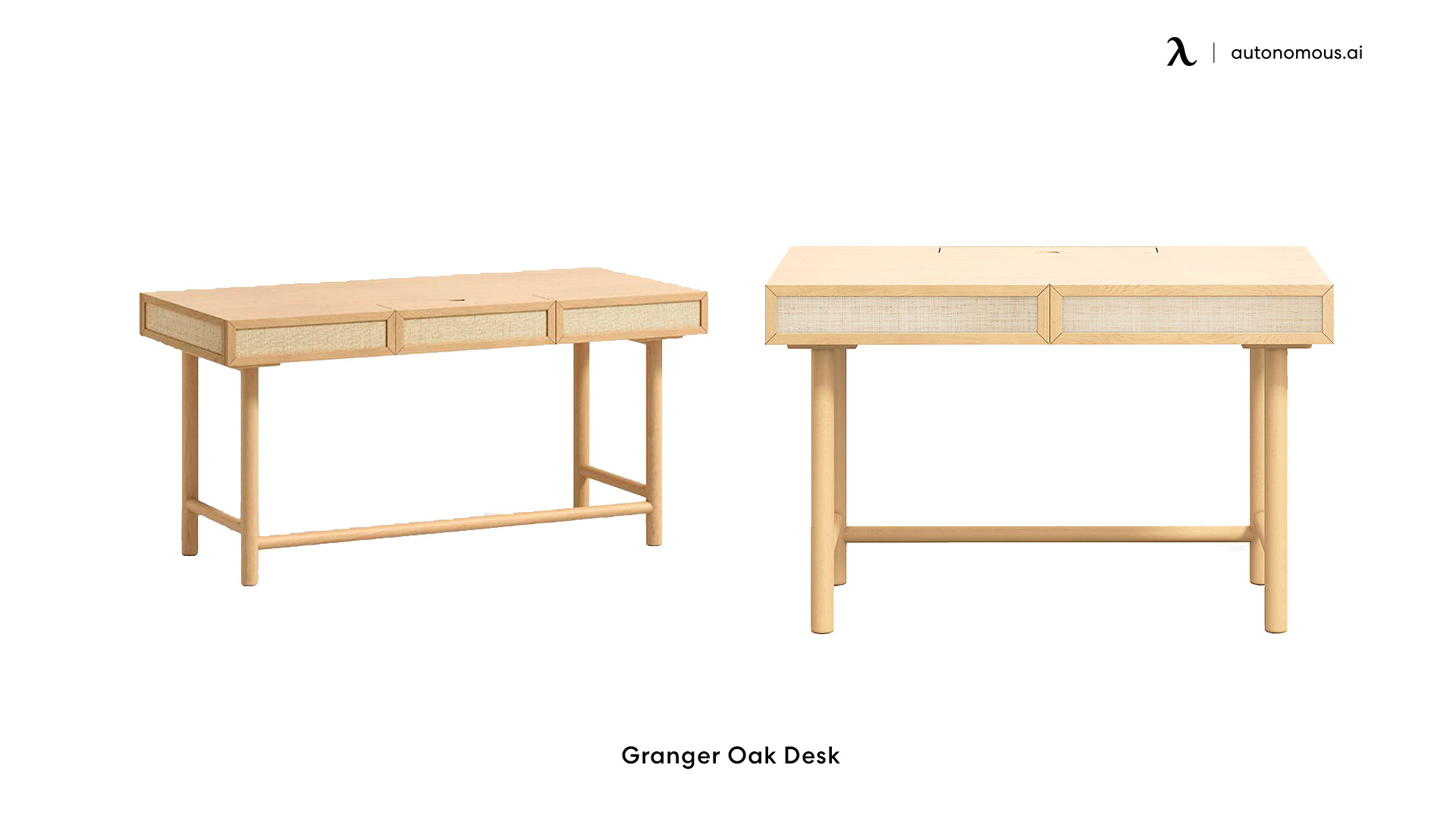 Granger Oak Desk home office desk ideas