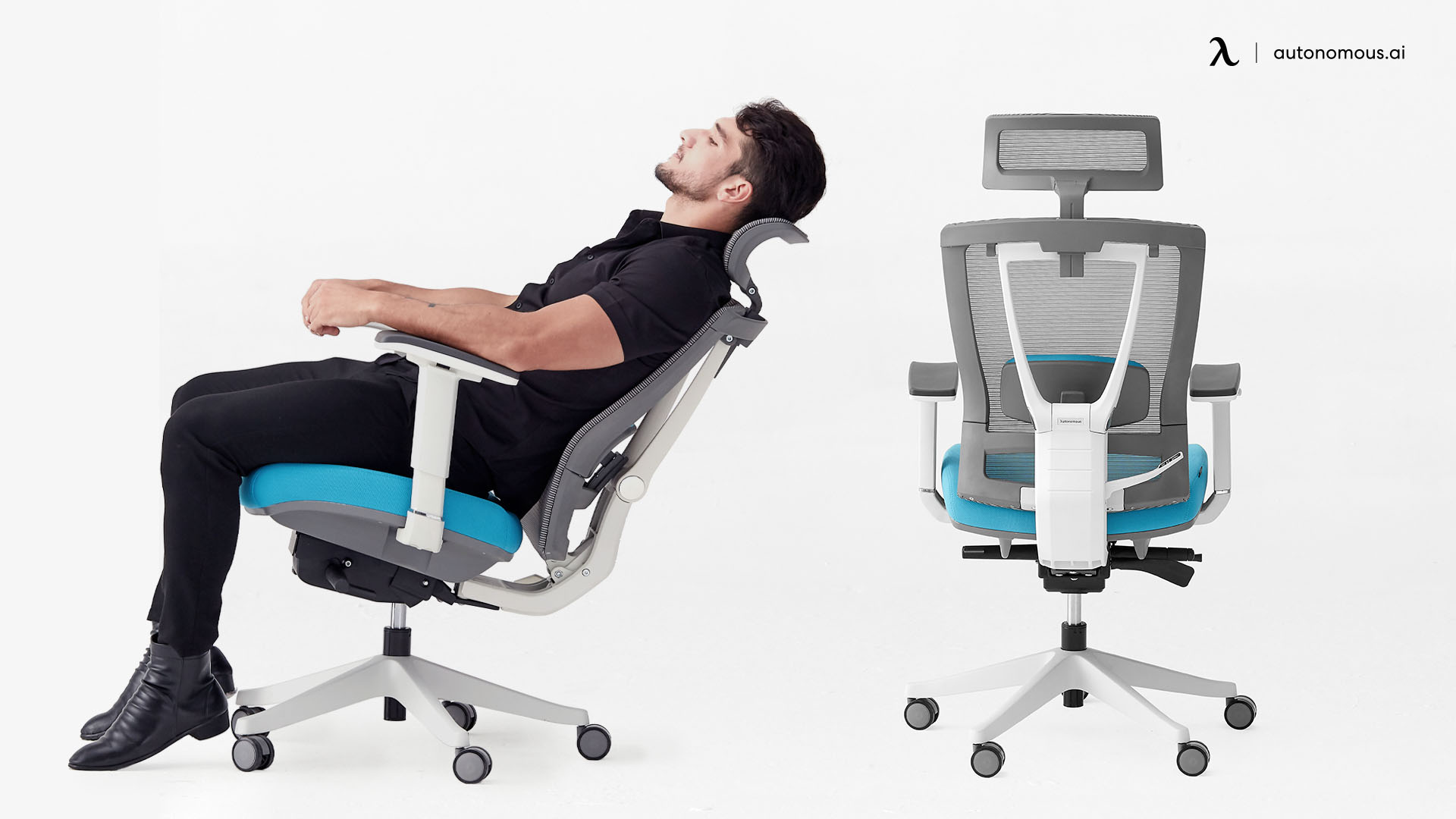 ErgoChair Pro office chair with headrest