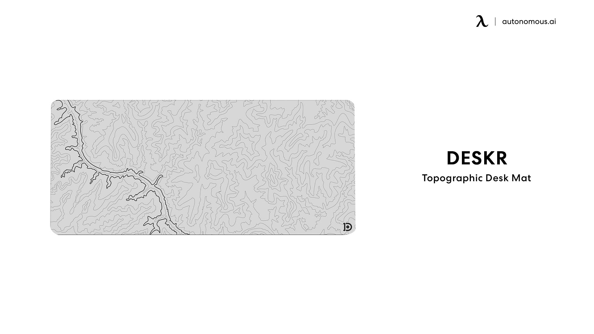 Topographic Desk Pad by Deskr computer accessories