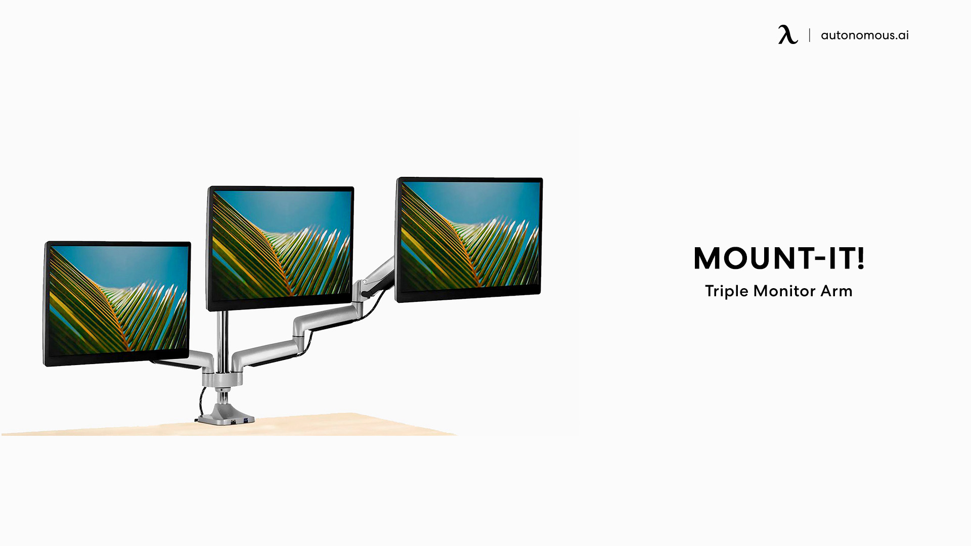 Triple Monitor Arm by Mount-It! computer accessories