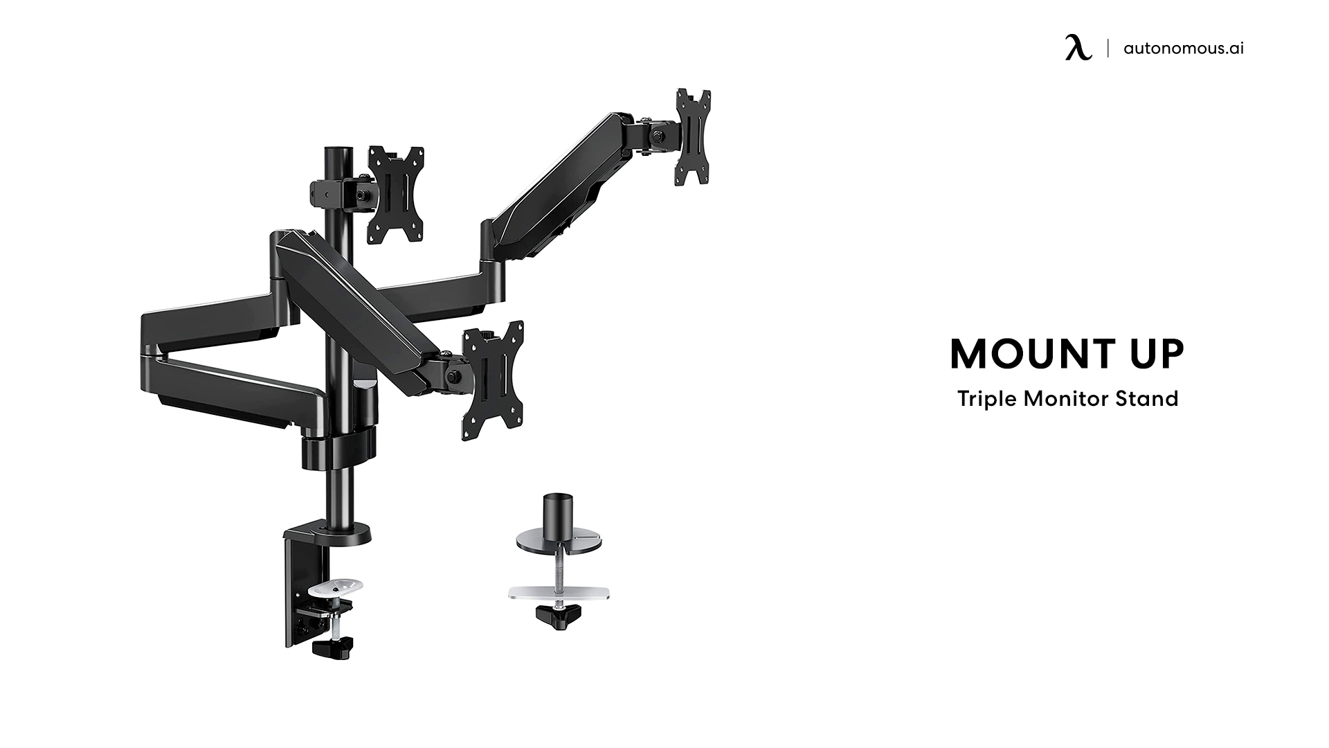 Mount up Triple Monitor Stand