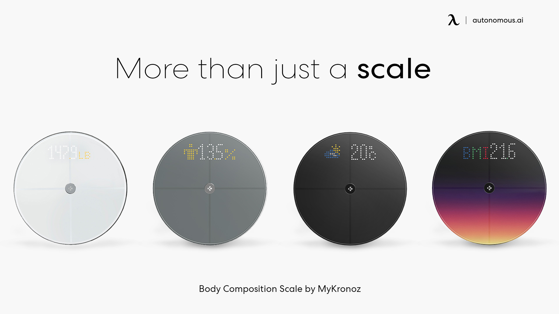 MyKronoz Body Scale: App Control