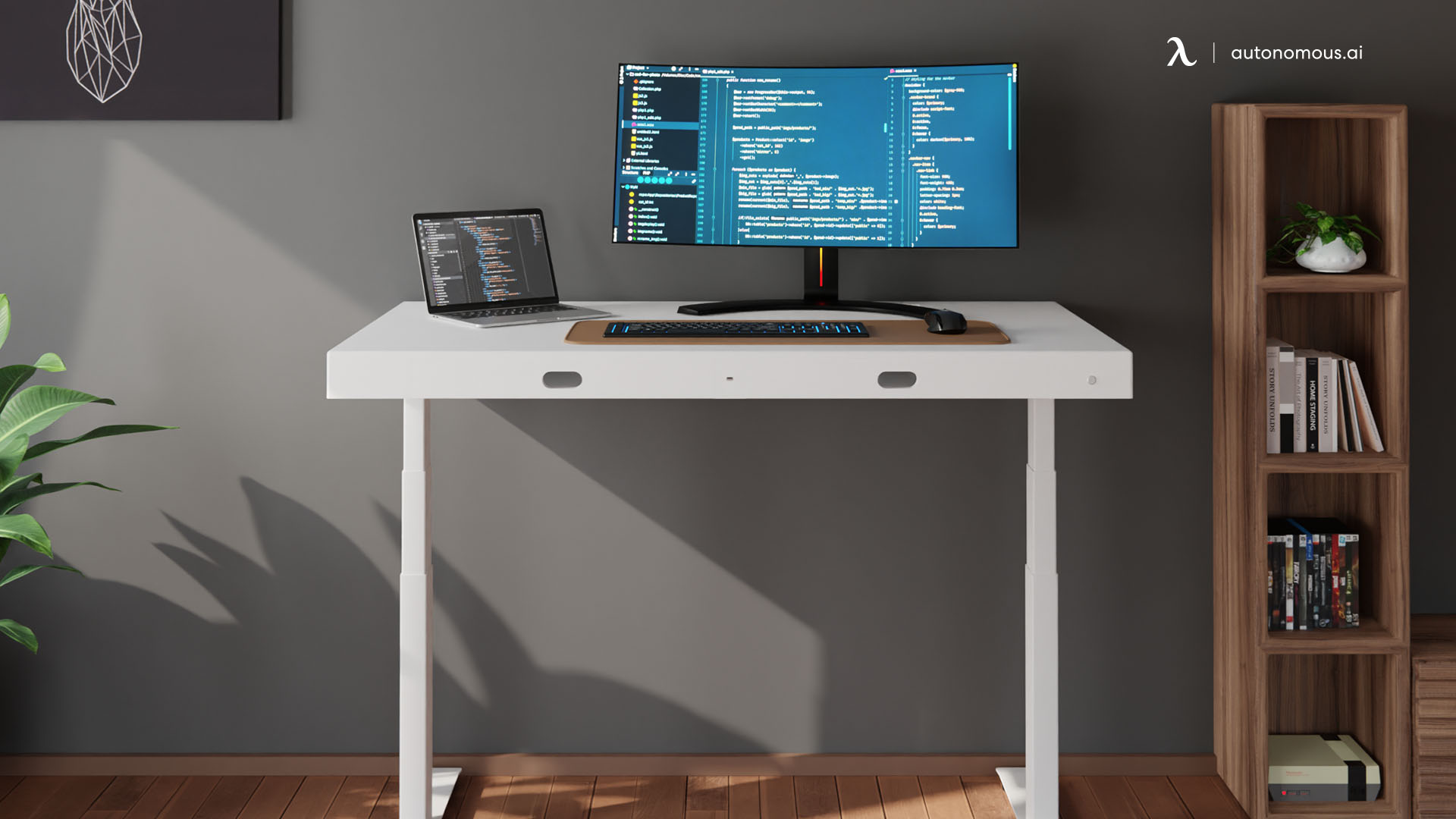 What is a Standing Desk with a Wireless Charger?