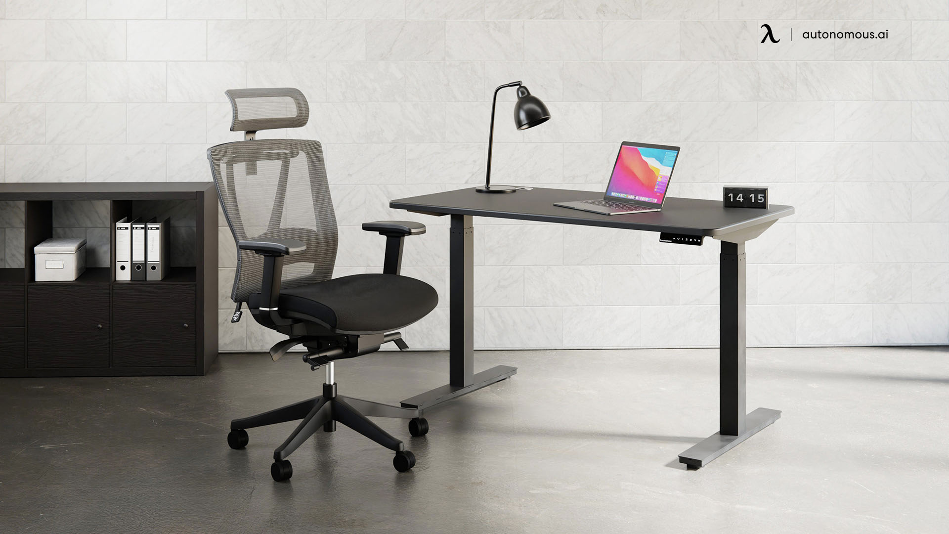An ergonomic office chair to sit in