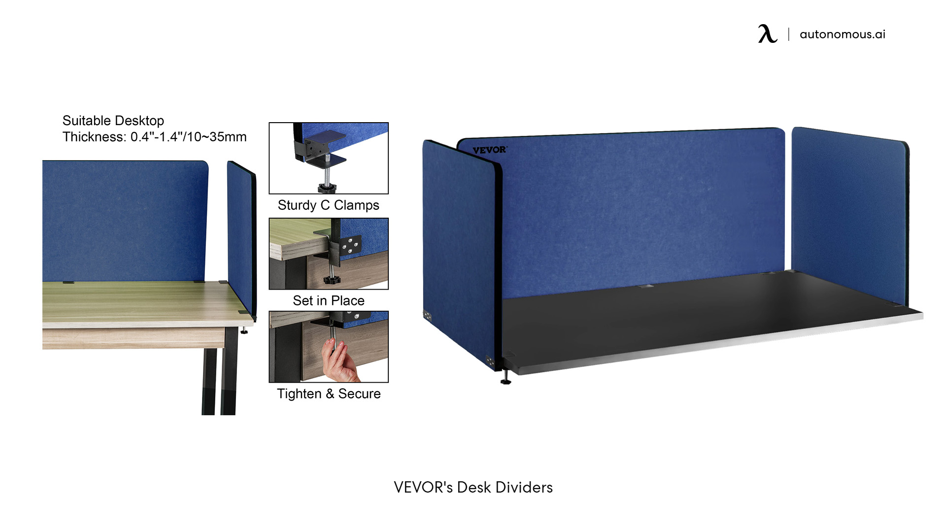 VEVOR's Desk Dividers