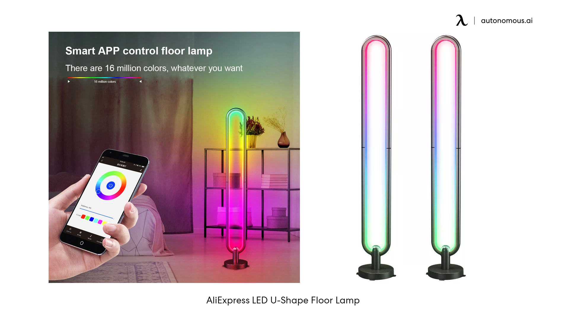 AliExpress LED U-Shape Floor Lamp