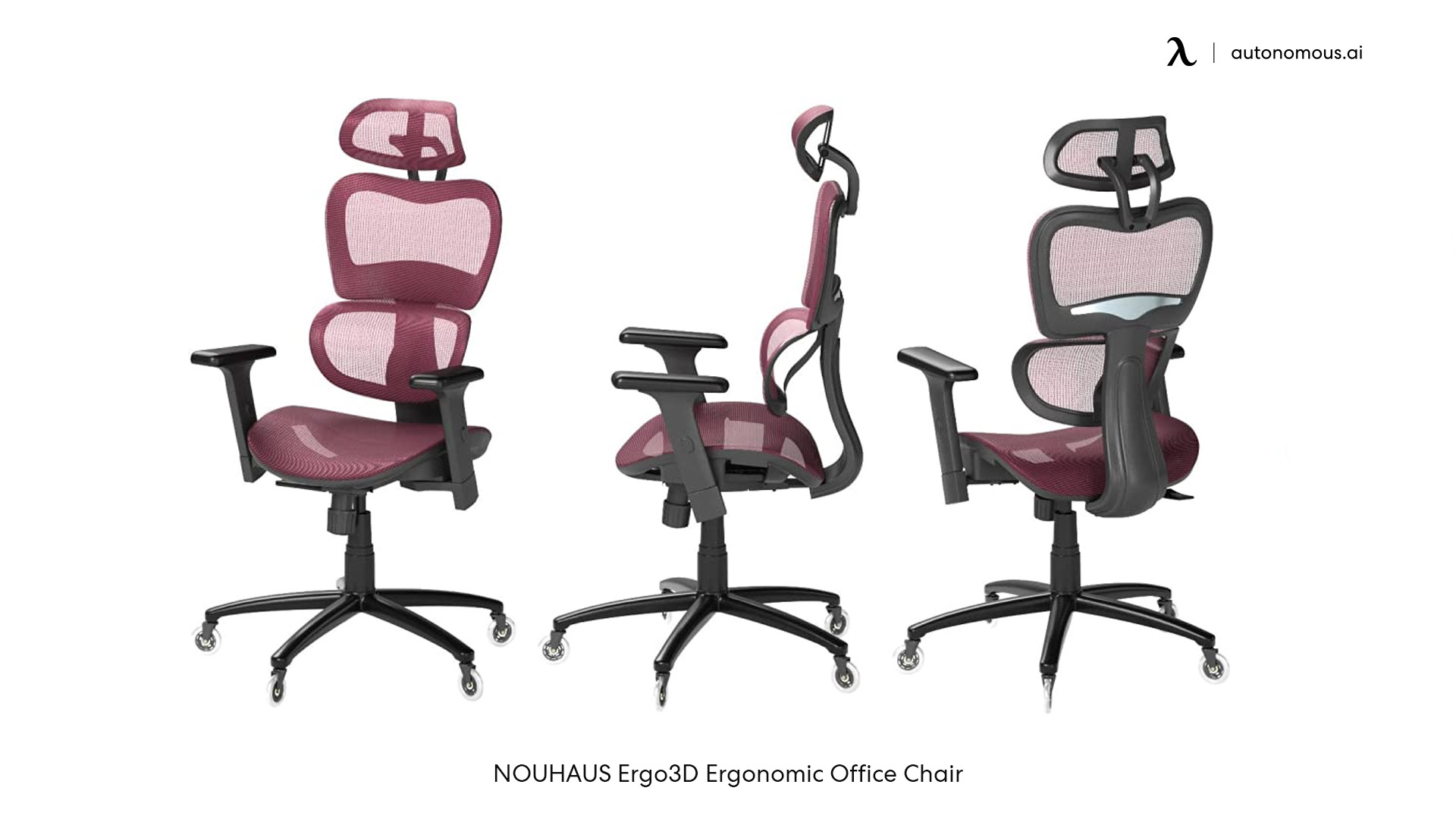 The Nouhaus Ergo-3D Mesh good posture chair