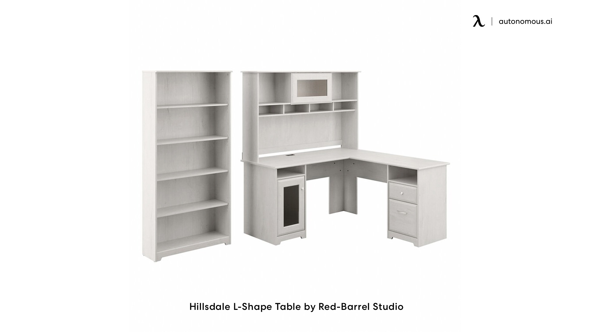 Hillsdale L-Shape Table by Red-Barrel Studio