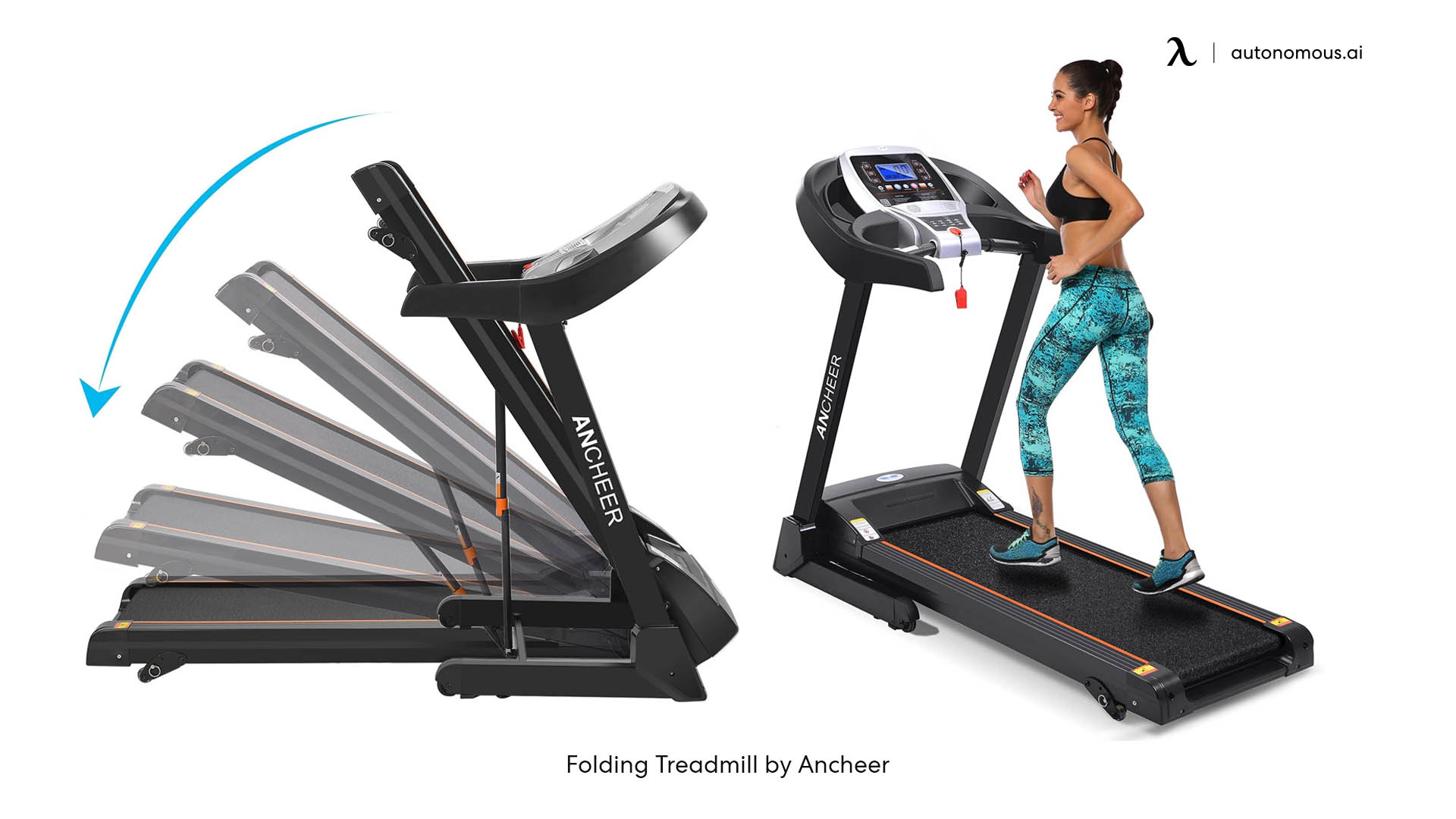 Folding Treadmill by Ancheer