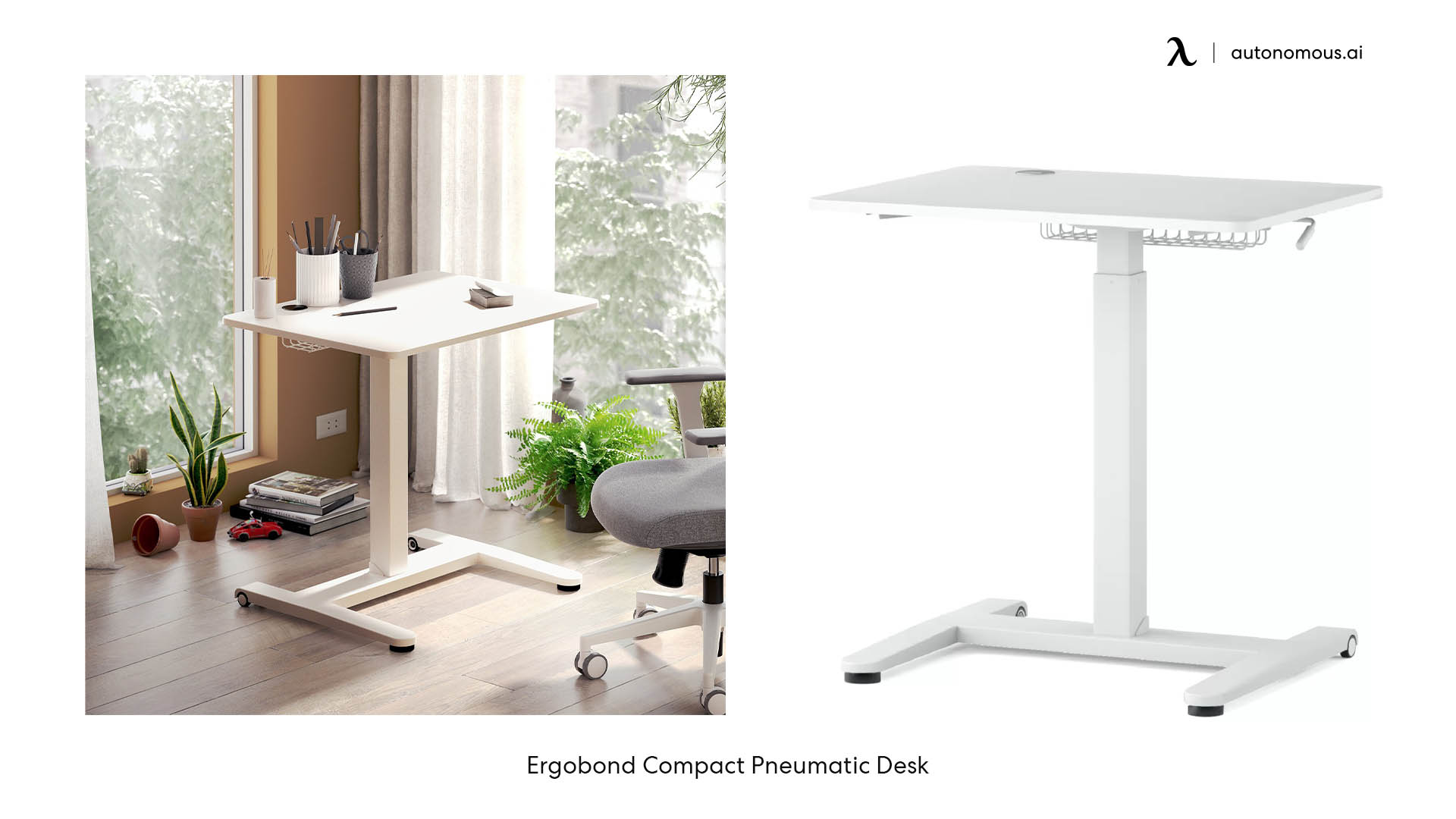 Ergobond Compact Pneumatic Desk
