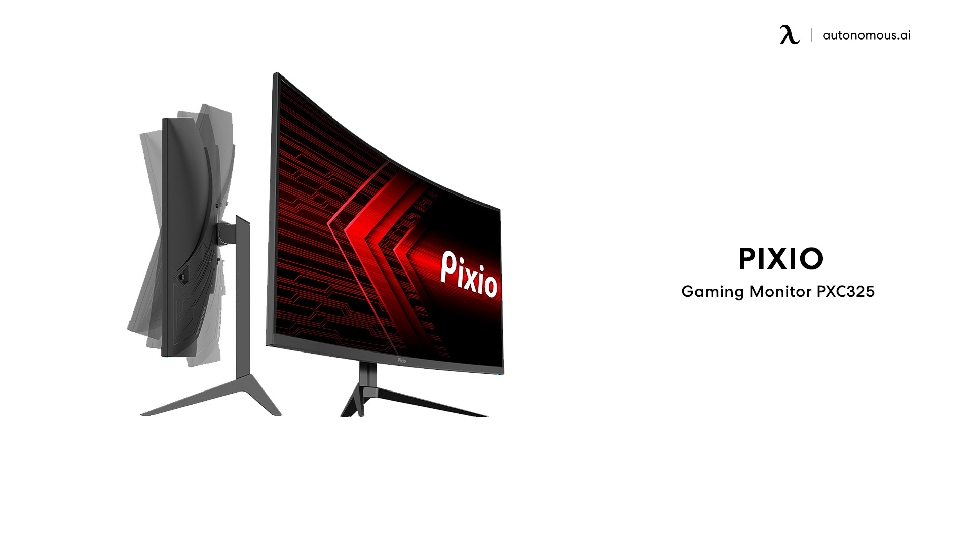 curved gaming monitor PXC325 by Pixio