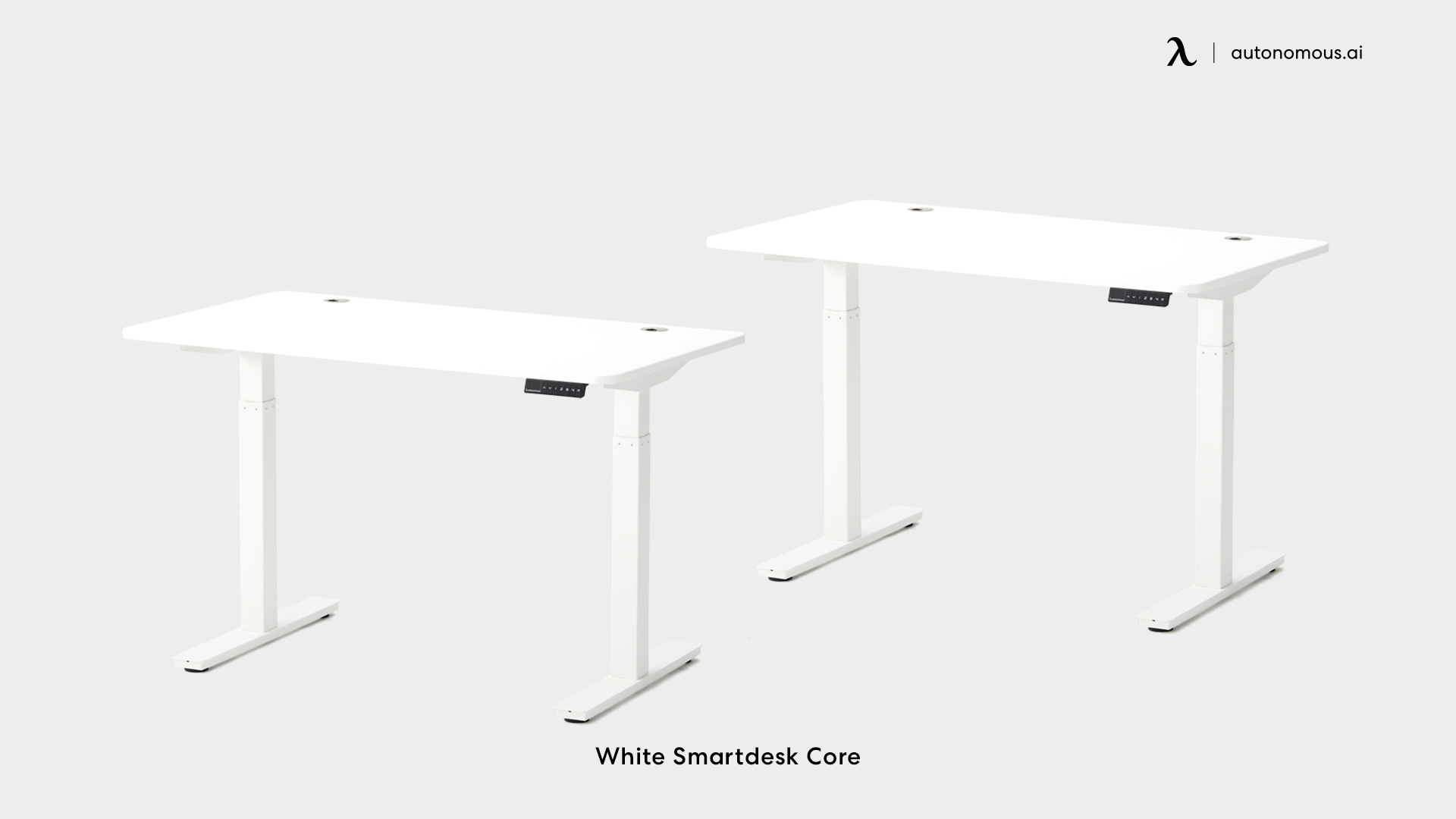 SmartDesk Core white conference room table