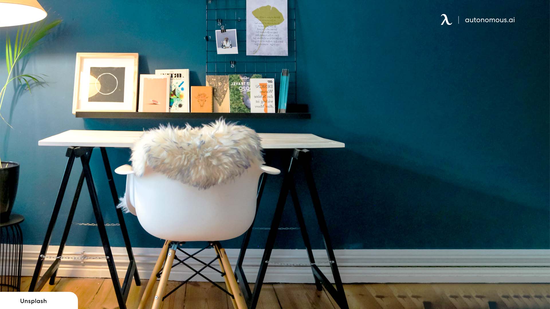 A Funky Workstation home office decorating ideas 2022