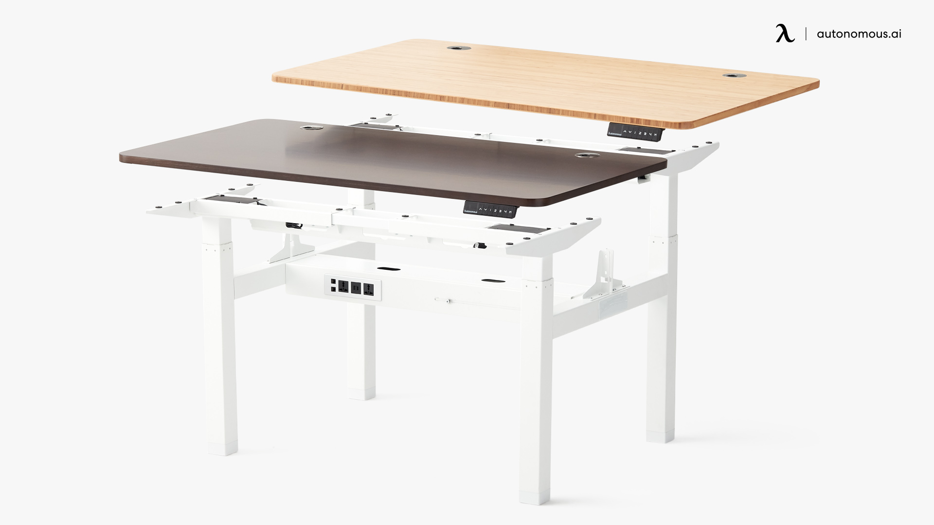 SmartDesk Core Duo metal desk