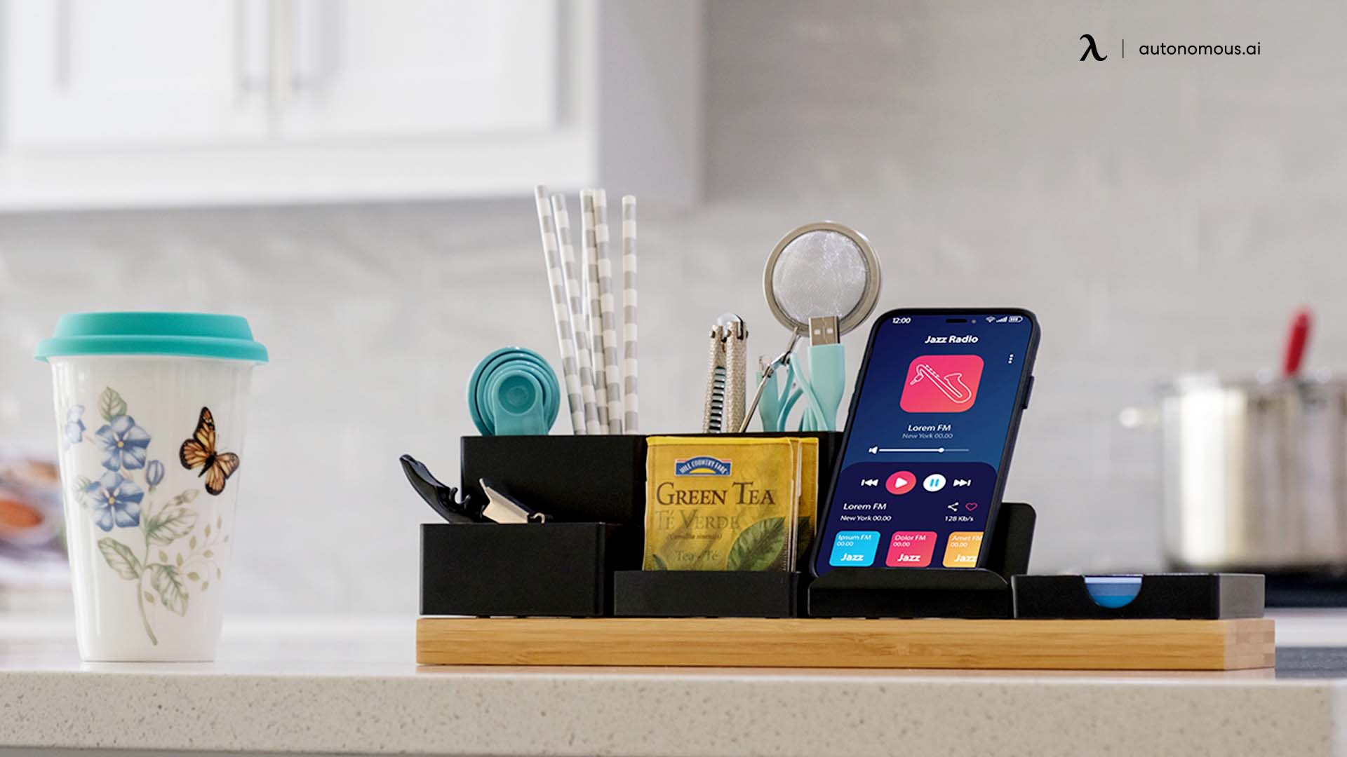 Magnetic desk organizer work from home accessories