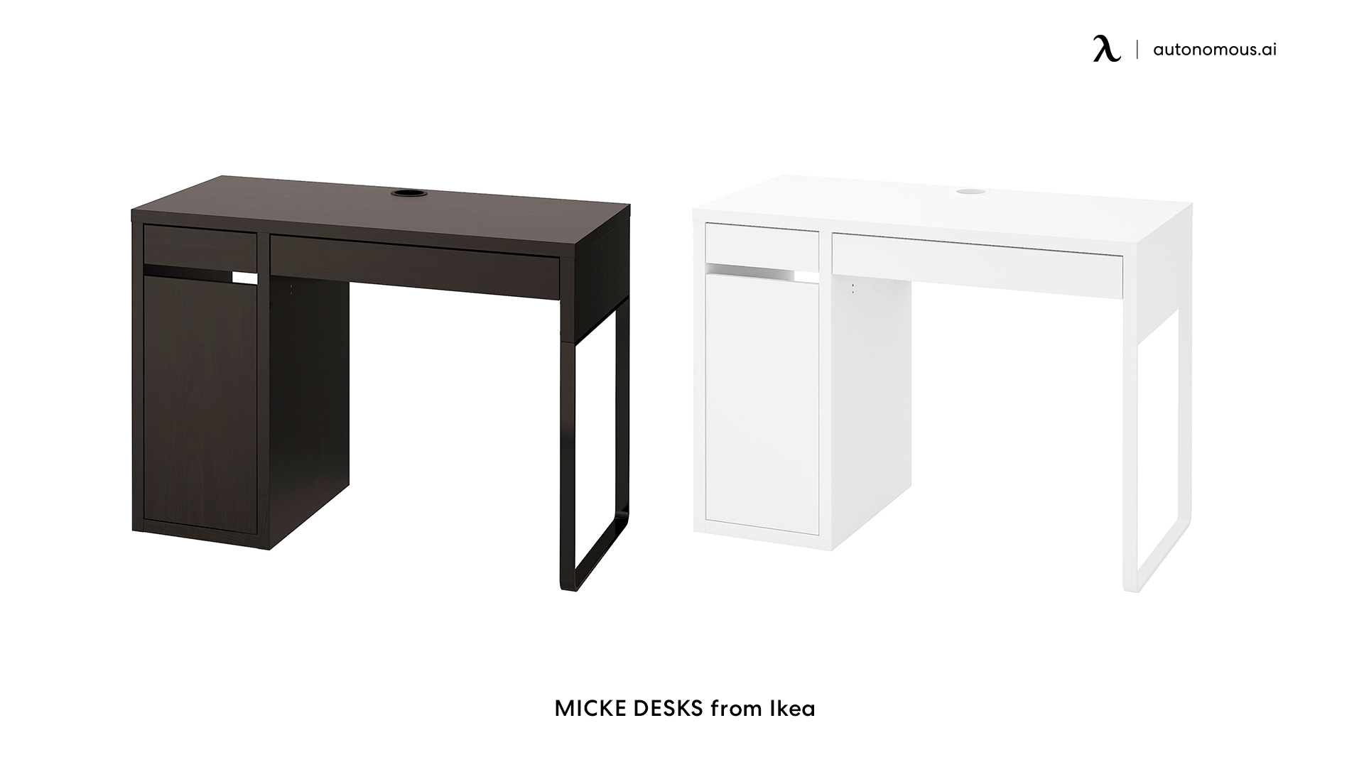 MICKE work from home desks from Ikea