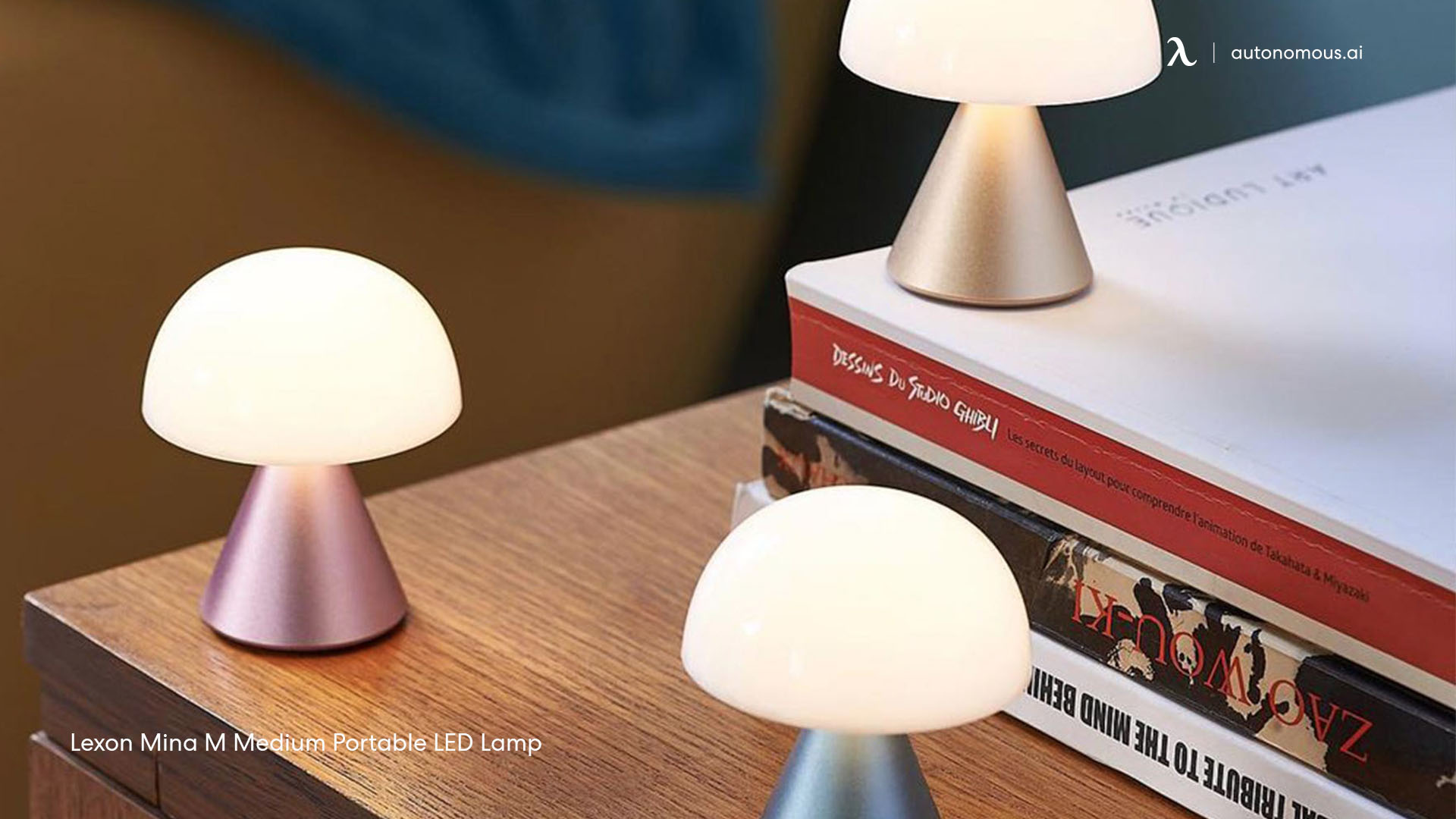 Lexon's Mina M Wireless LED Lamp