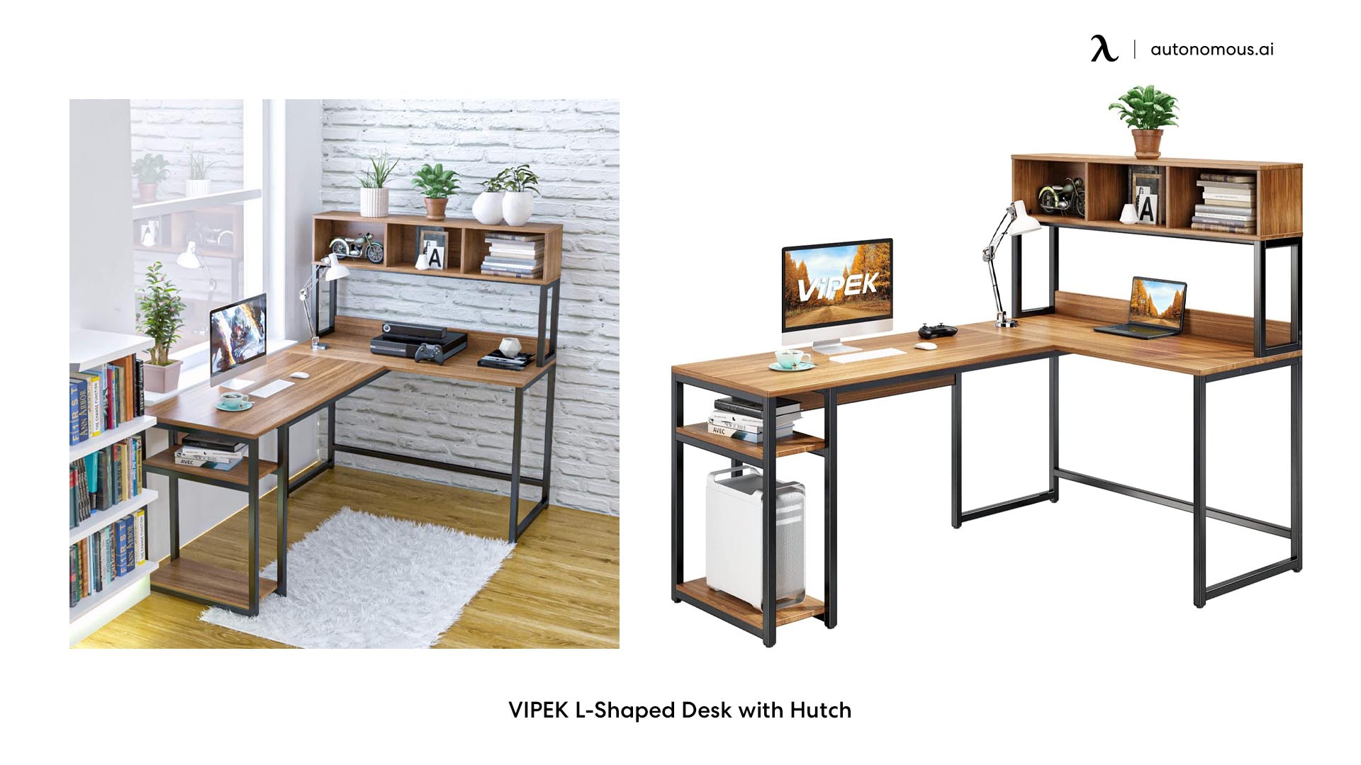 Vipek L-shaped Desk