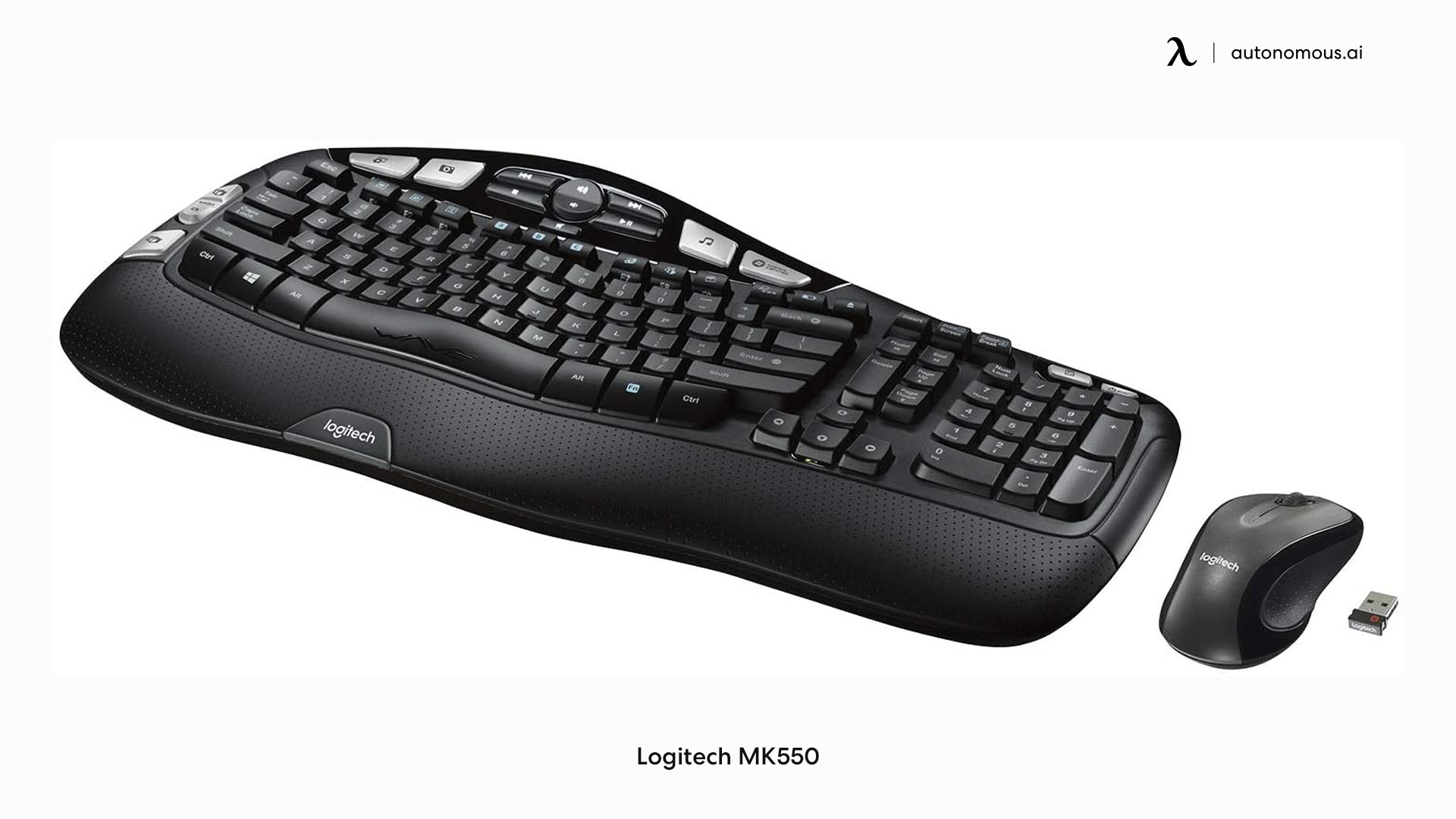 Logitech MK550 best ergonomic keyboard