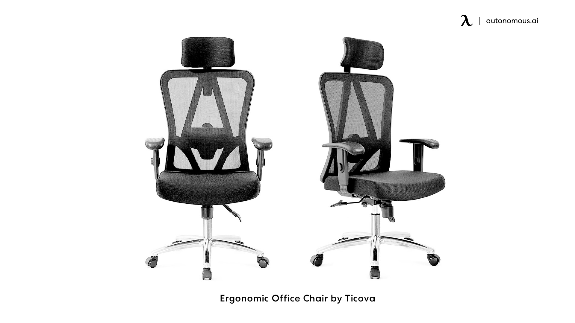 Tivoca Ergonomic home office chair with back support