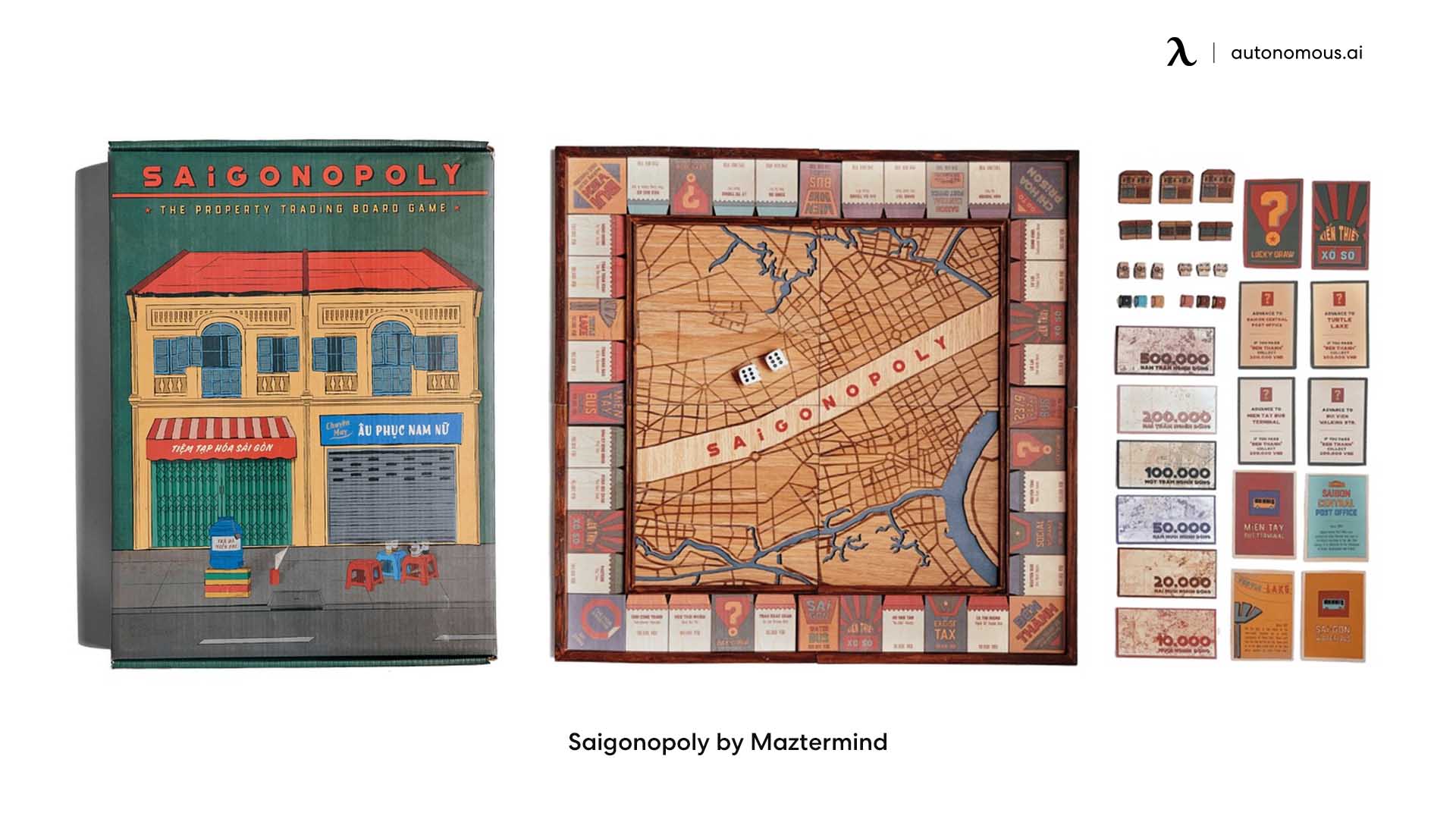 Best Office Board Game: Saigonopoly by Mastermind 