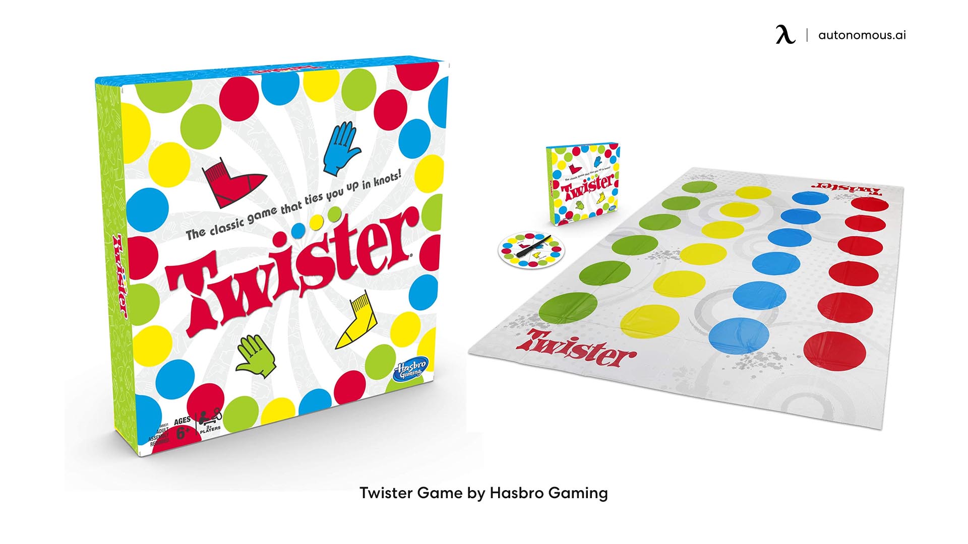 Playing Twister is one of the best alternatives for game night.