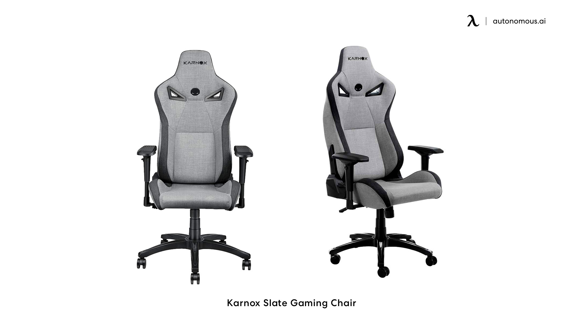 Slat Gray Gaming Chair by Karnox
