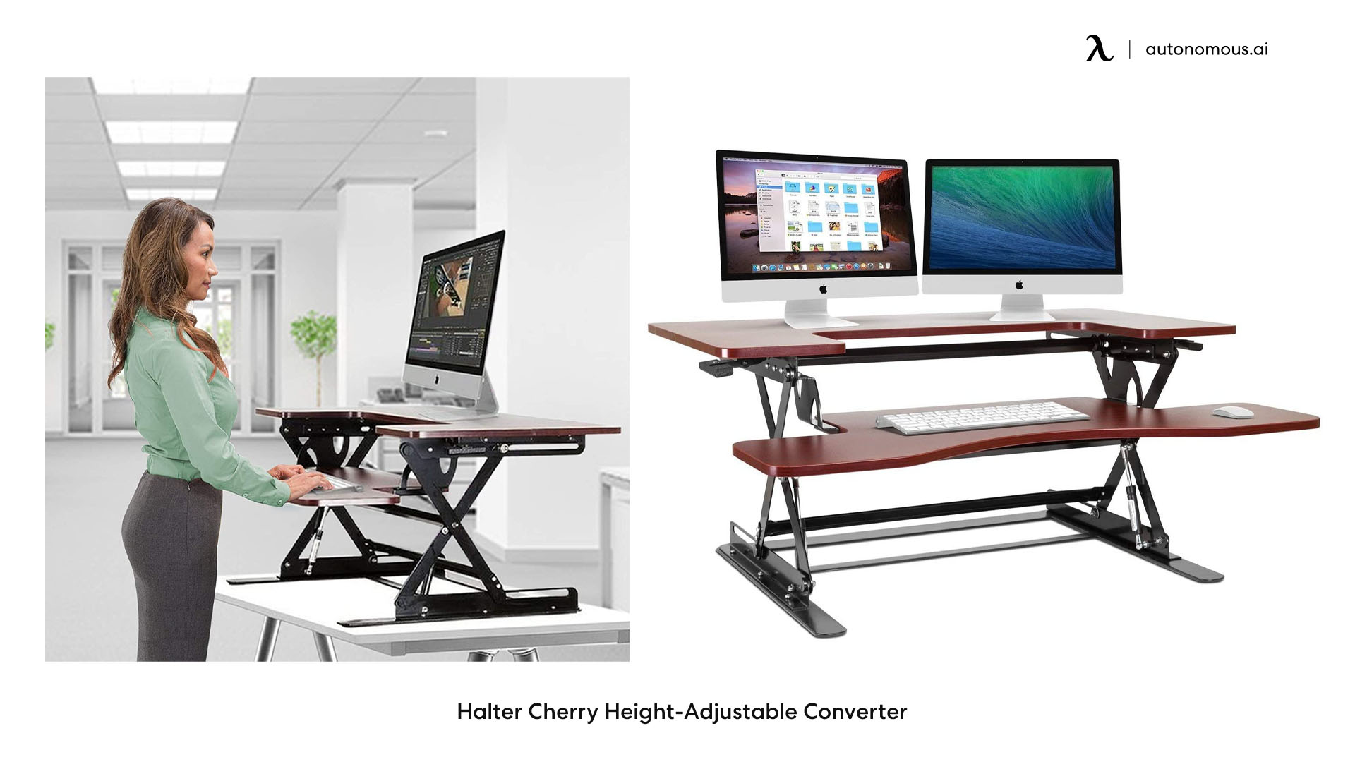 Halter Standing Desk Converter