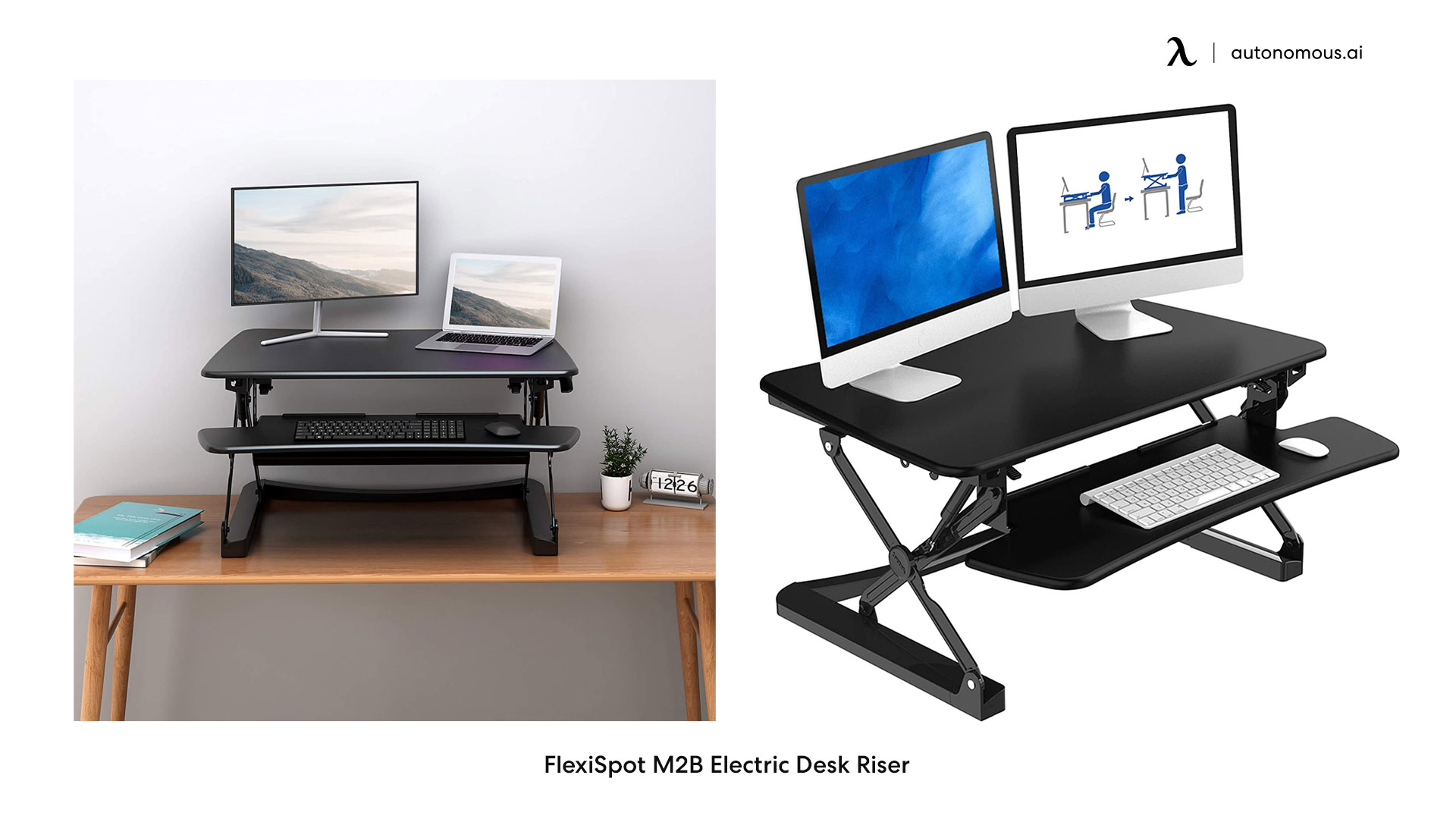 FlexiSpot M2B Electric Desk Riser