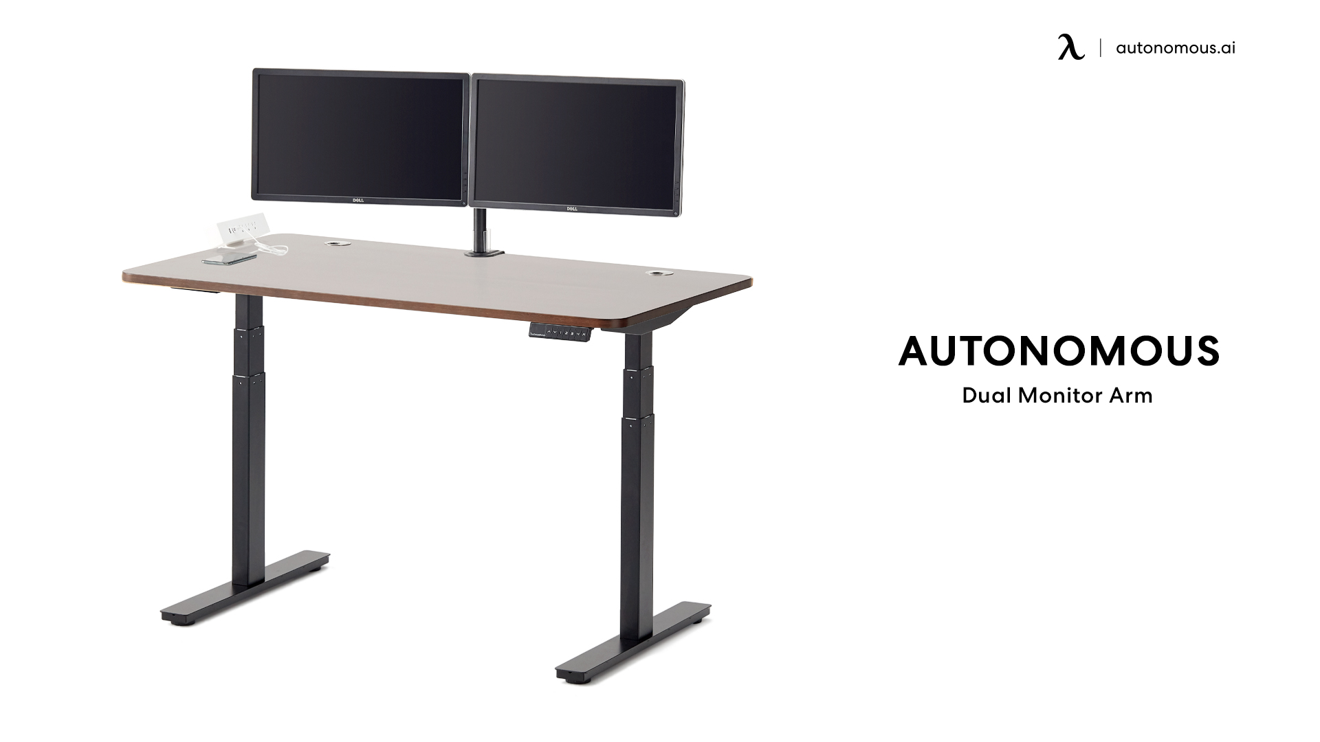 Laptop desk stand and monitor mount