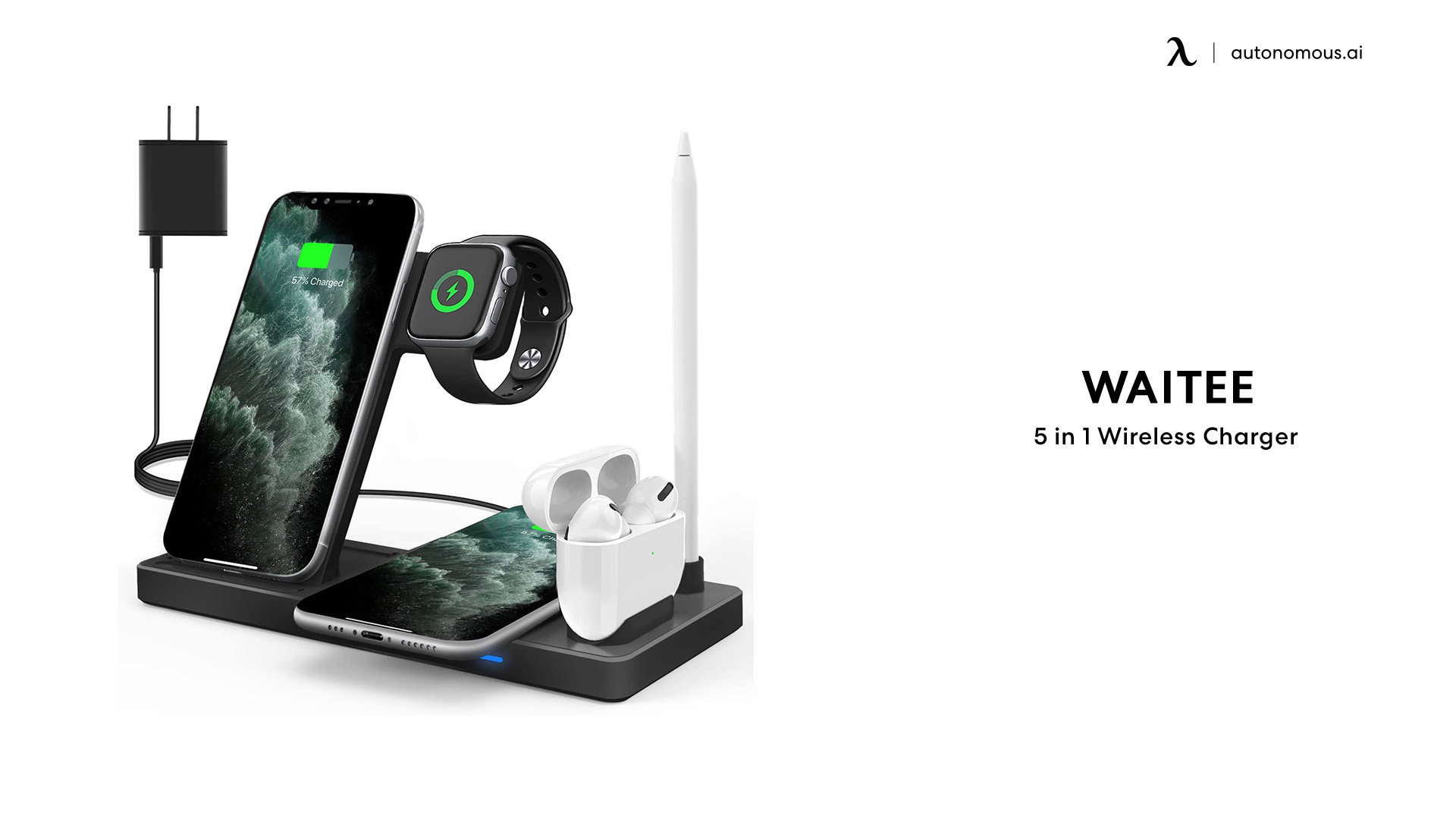 WAITEE 5 in 1 Charger Wireless