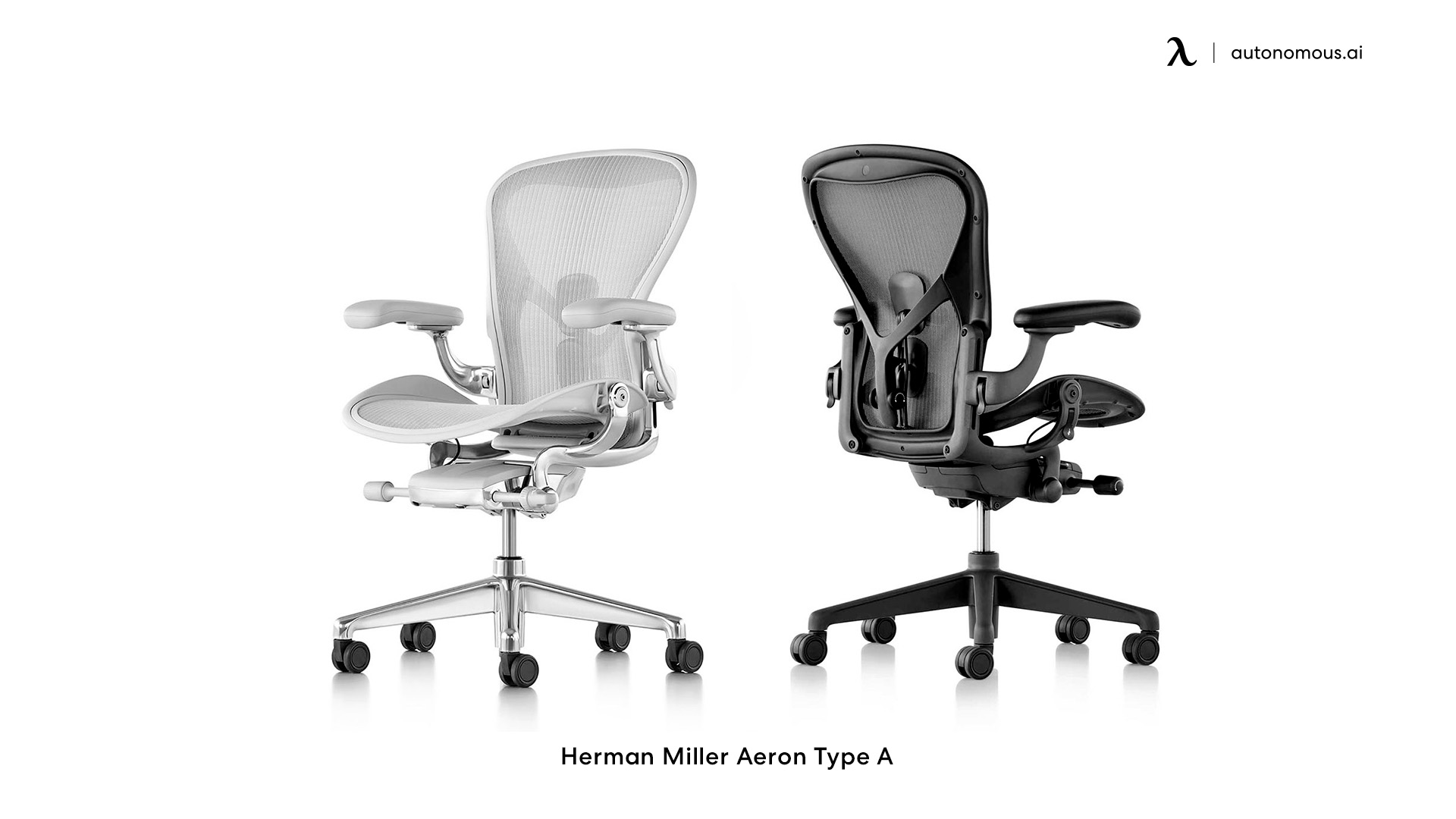 Herman Miller Aeron orthopedic office chair for back pain
