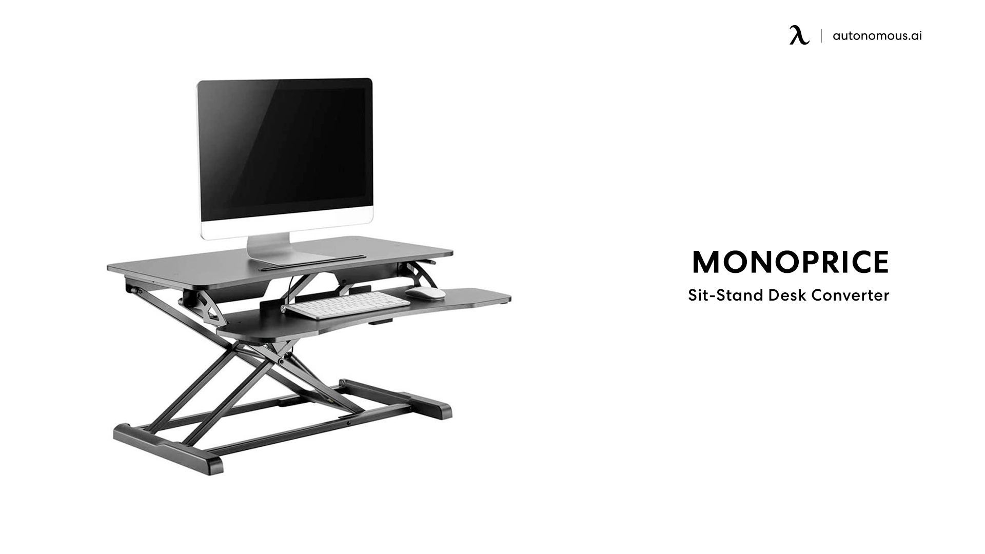 Monoprice sit-stand workstation desktop