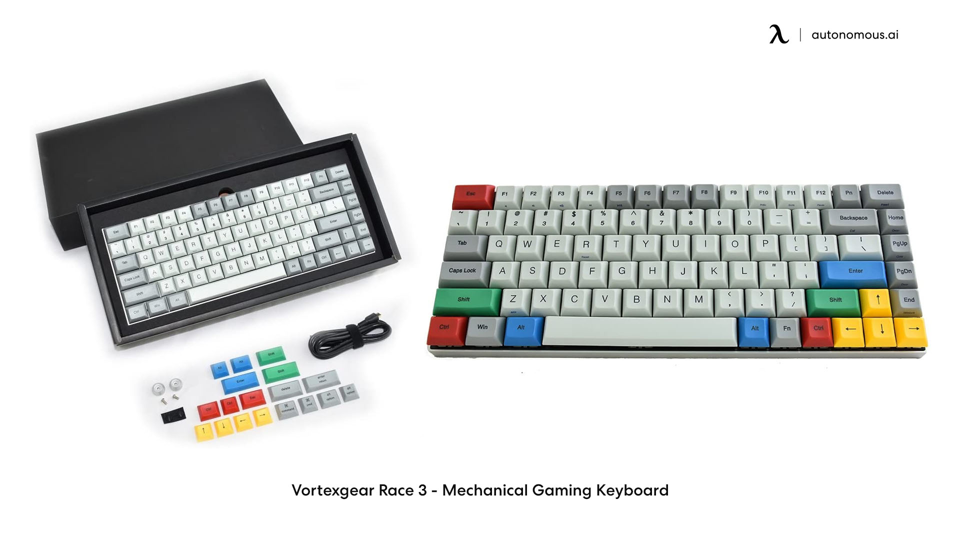 Vortexgear Race 3 75% keyboard