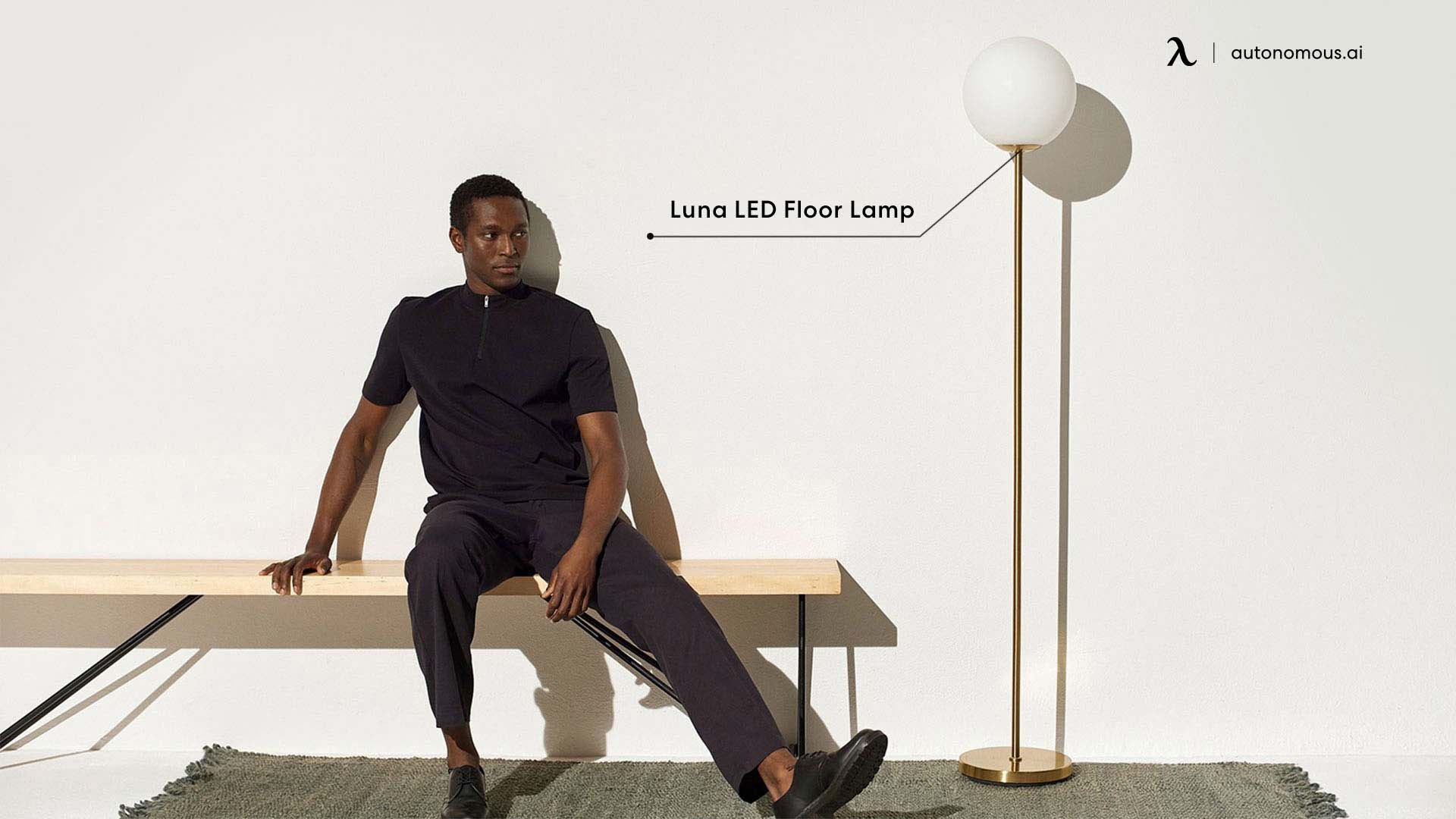 Luna minimal led corner lamp