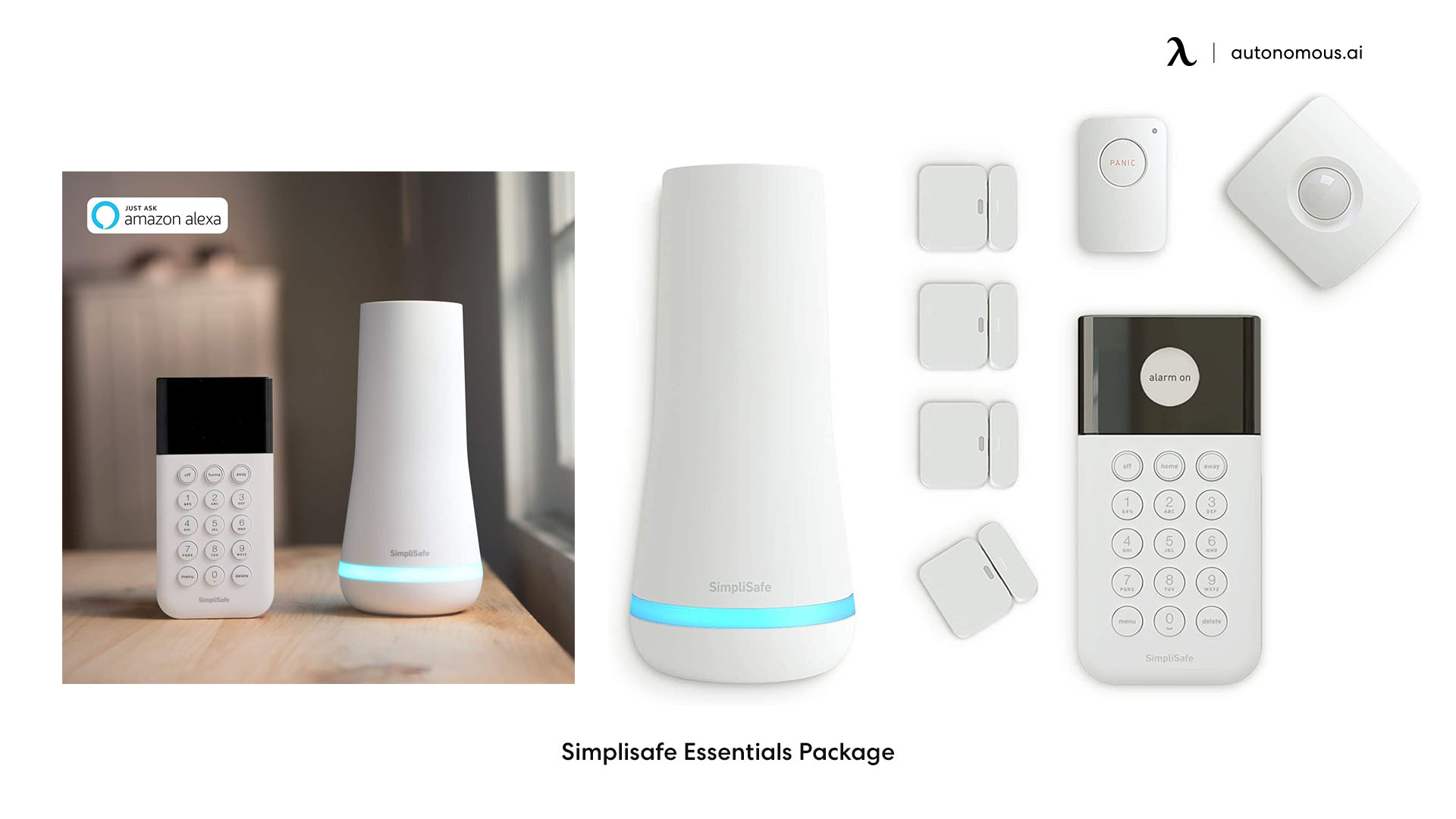 Simplisafe Essentials Package wireless home security systems