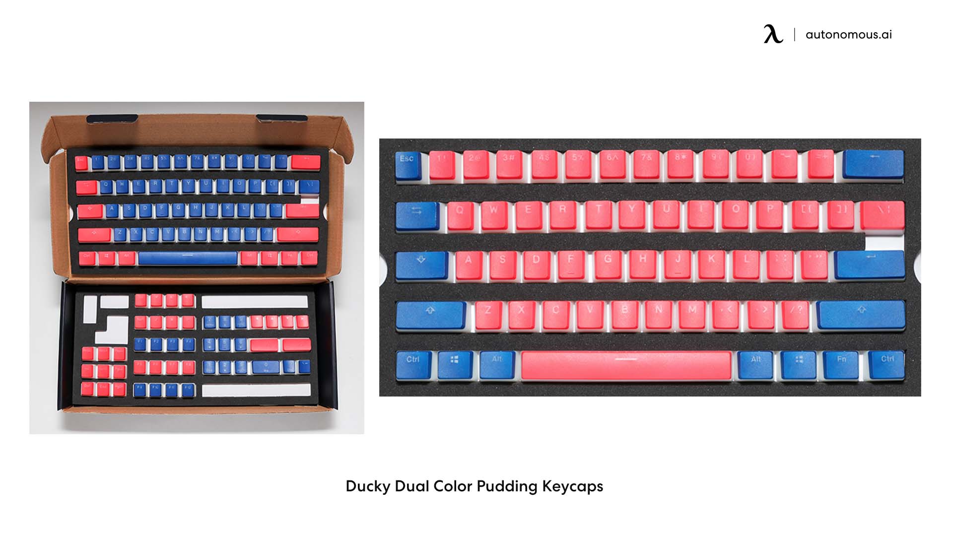 Ducky Dual Color Pudding Keycaps