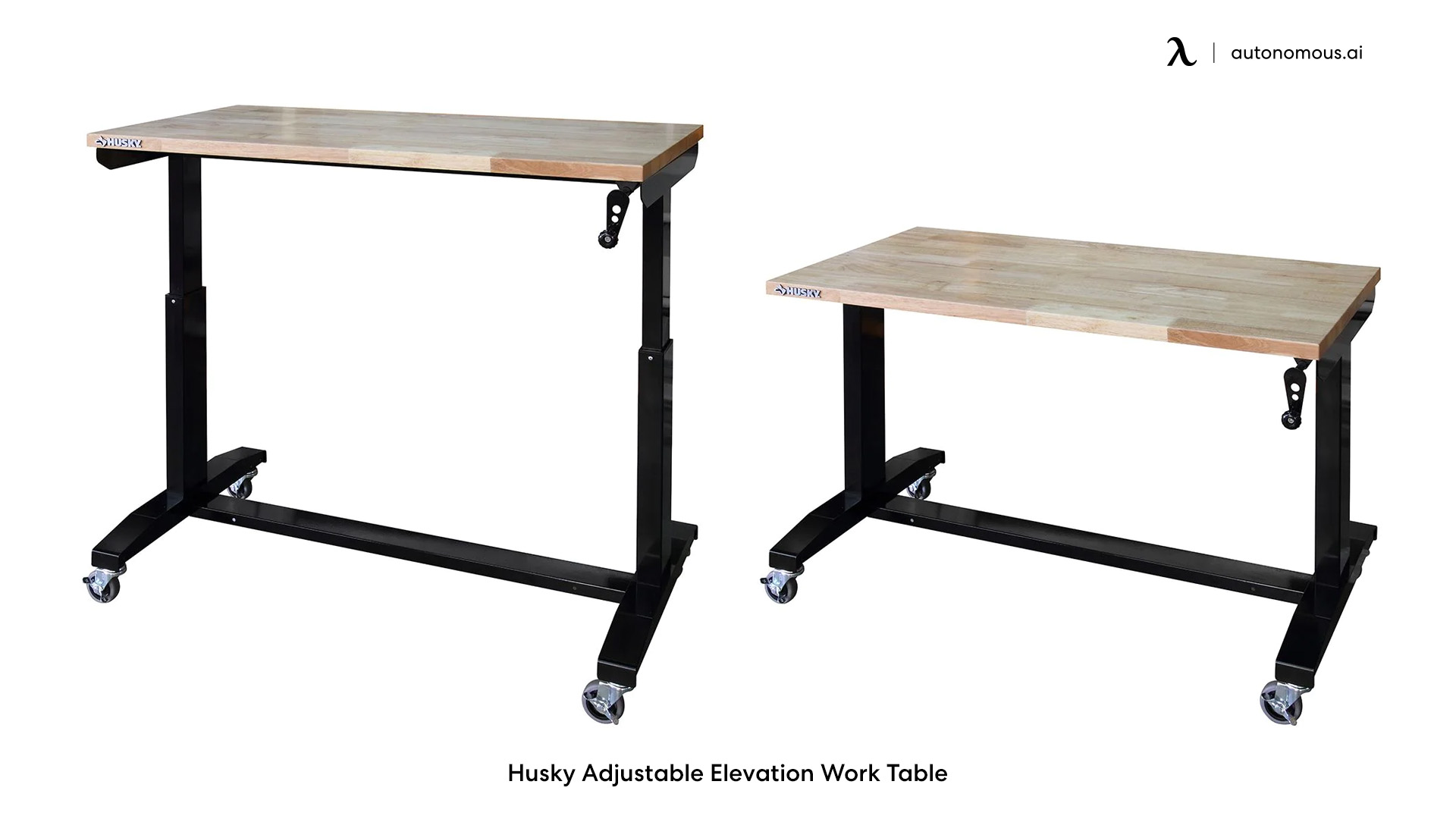 Husky Elevation Table work from home desk accessories