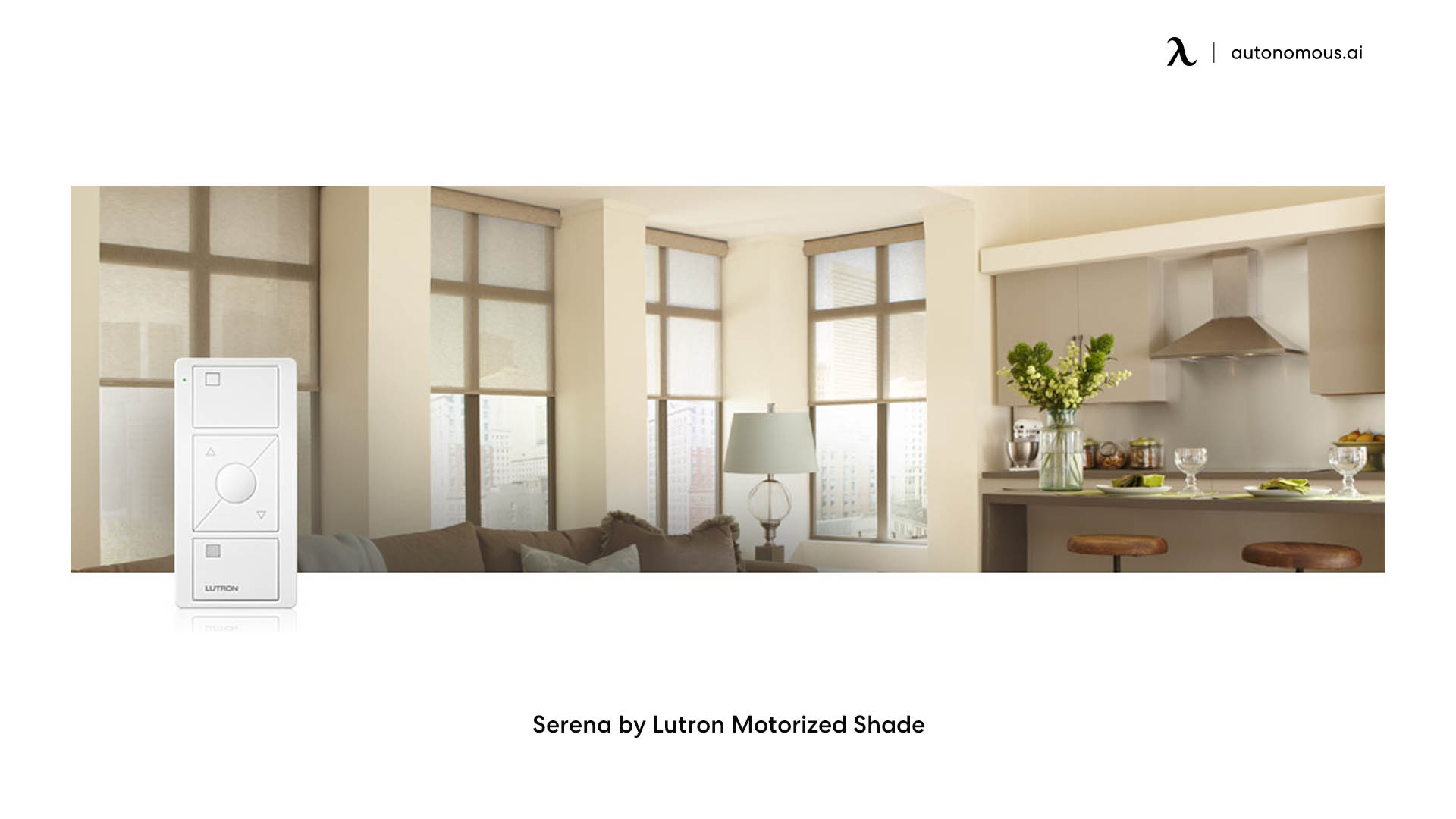 Serena by Lutron Motorized Shade