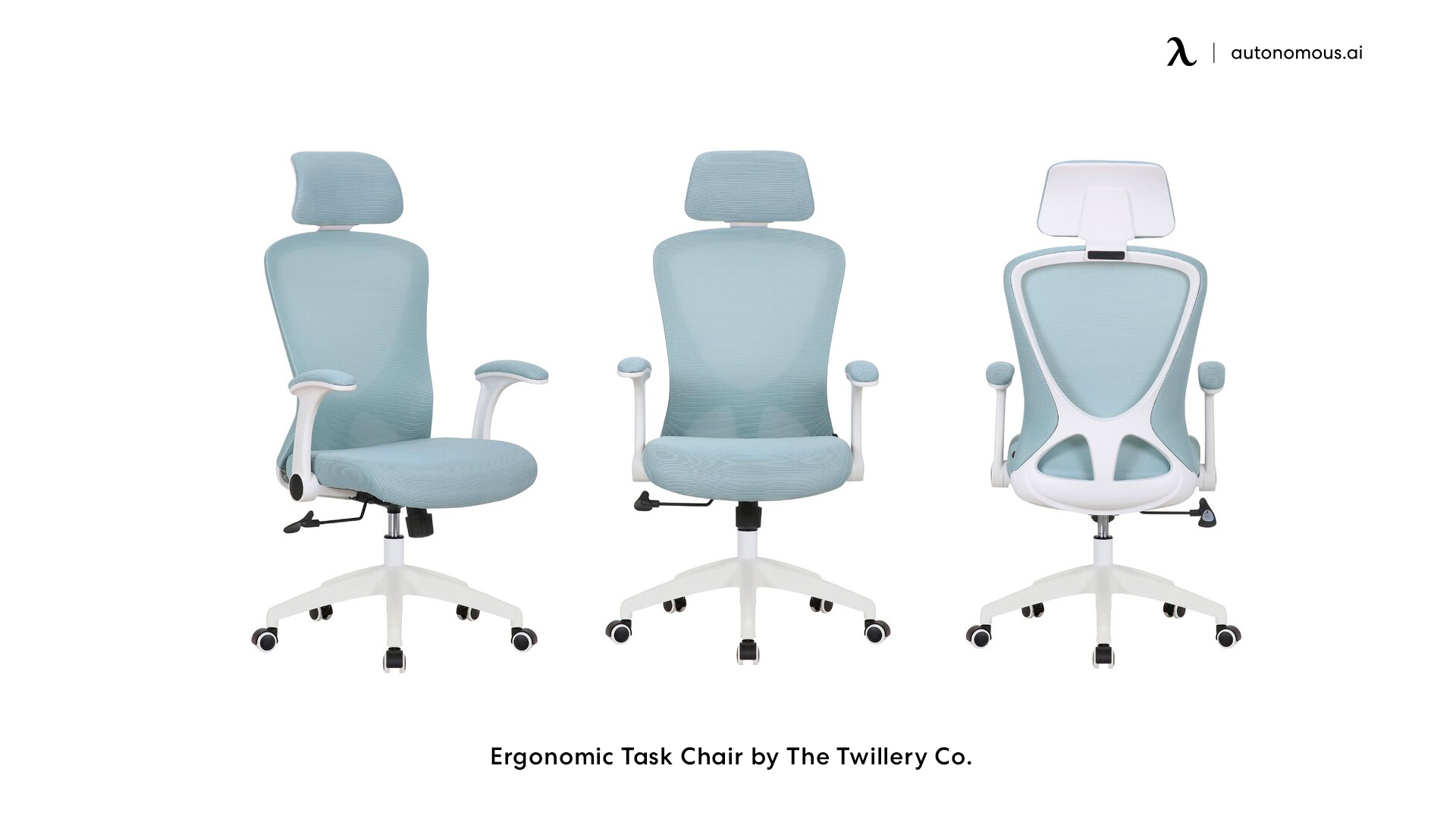 Twillery Co. blue office chair
