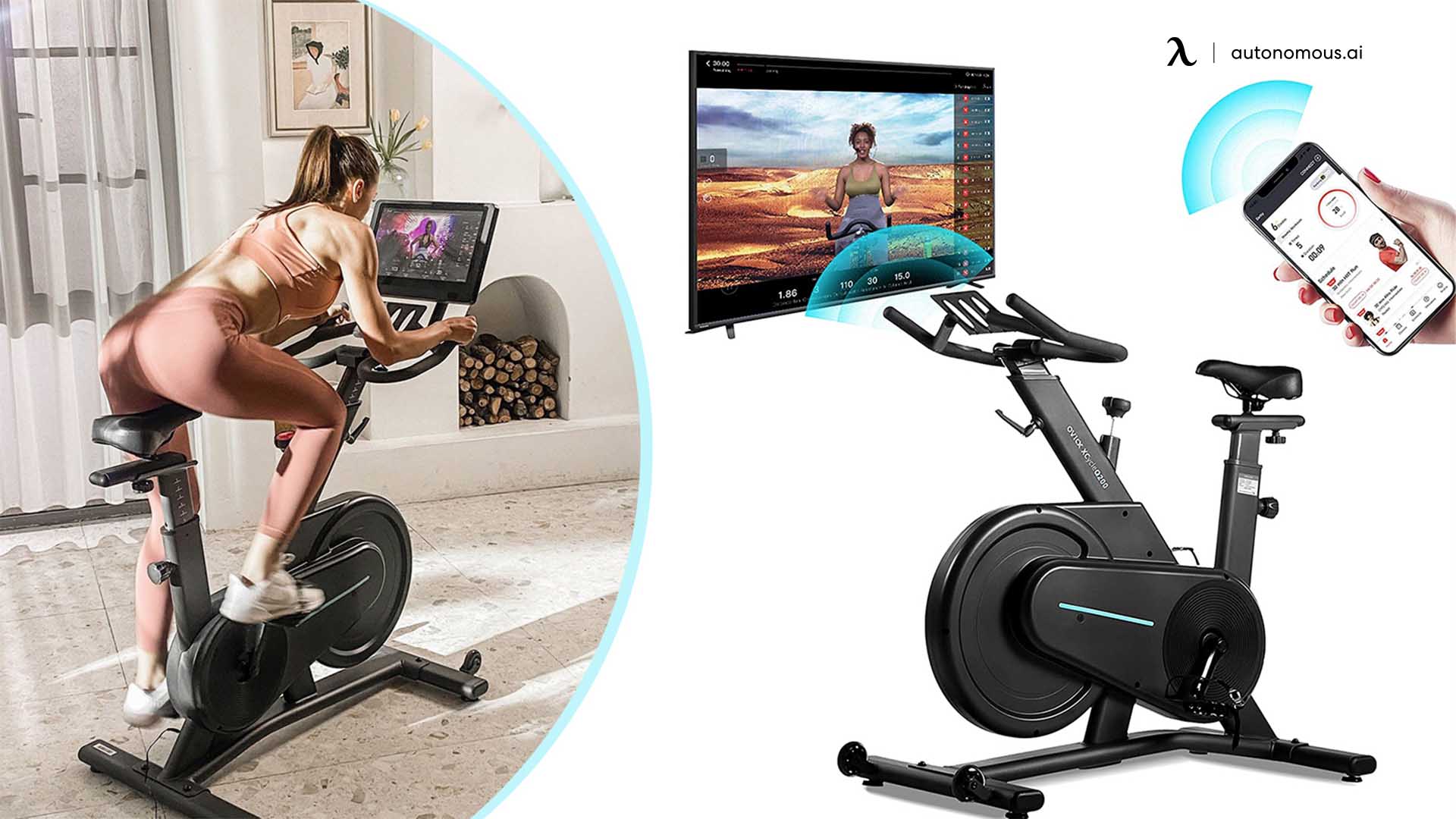 Ovicx Indoor Cycle full-body workout equipment at home