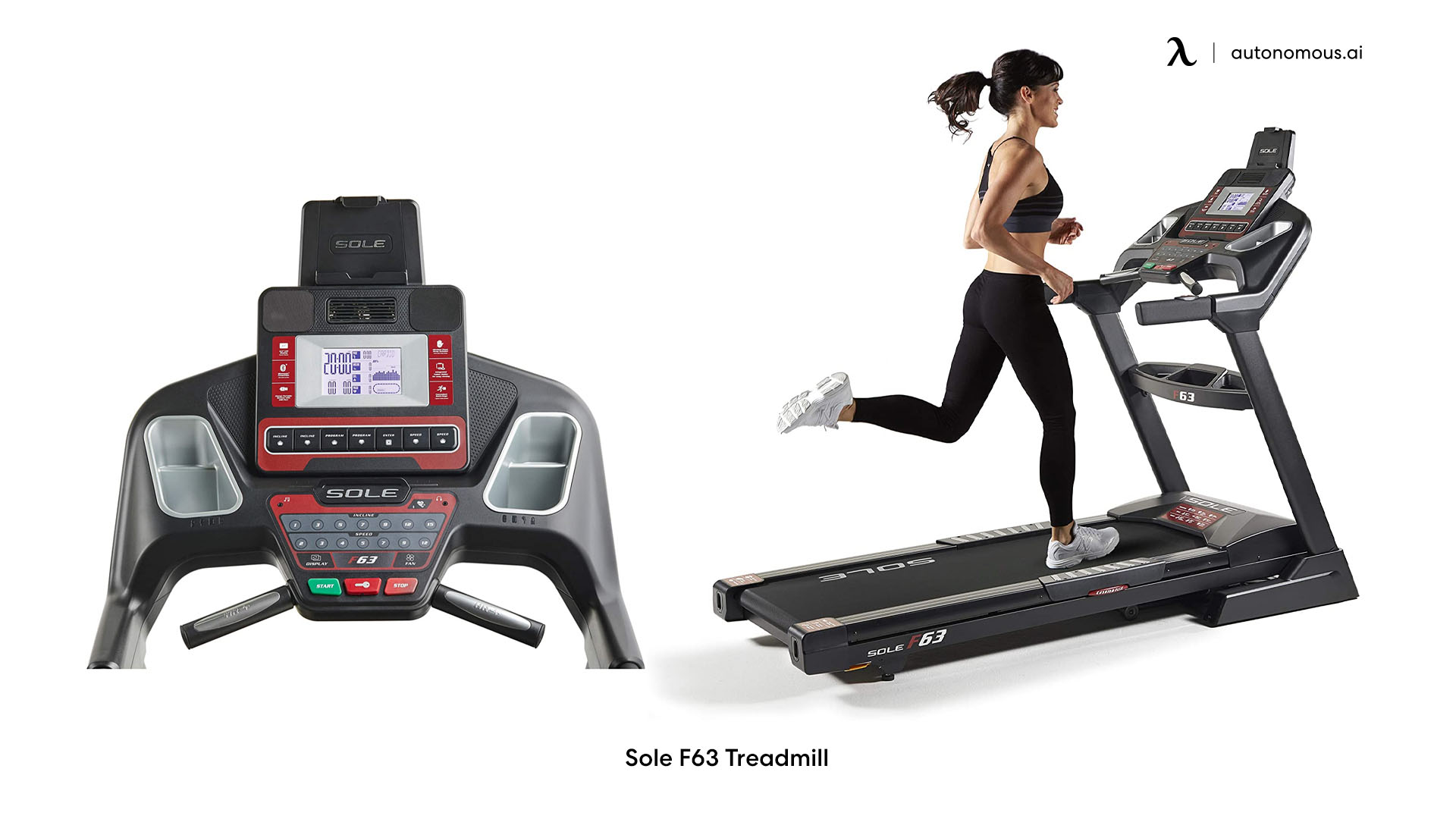 Sole F63 small walking treadmill
