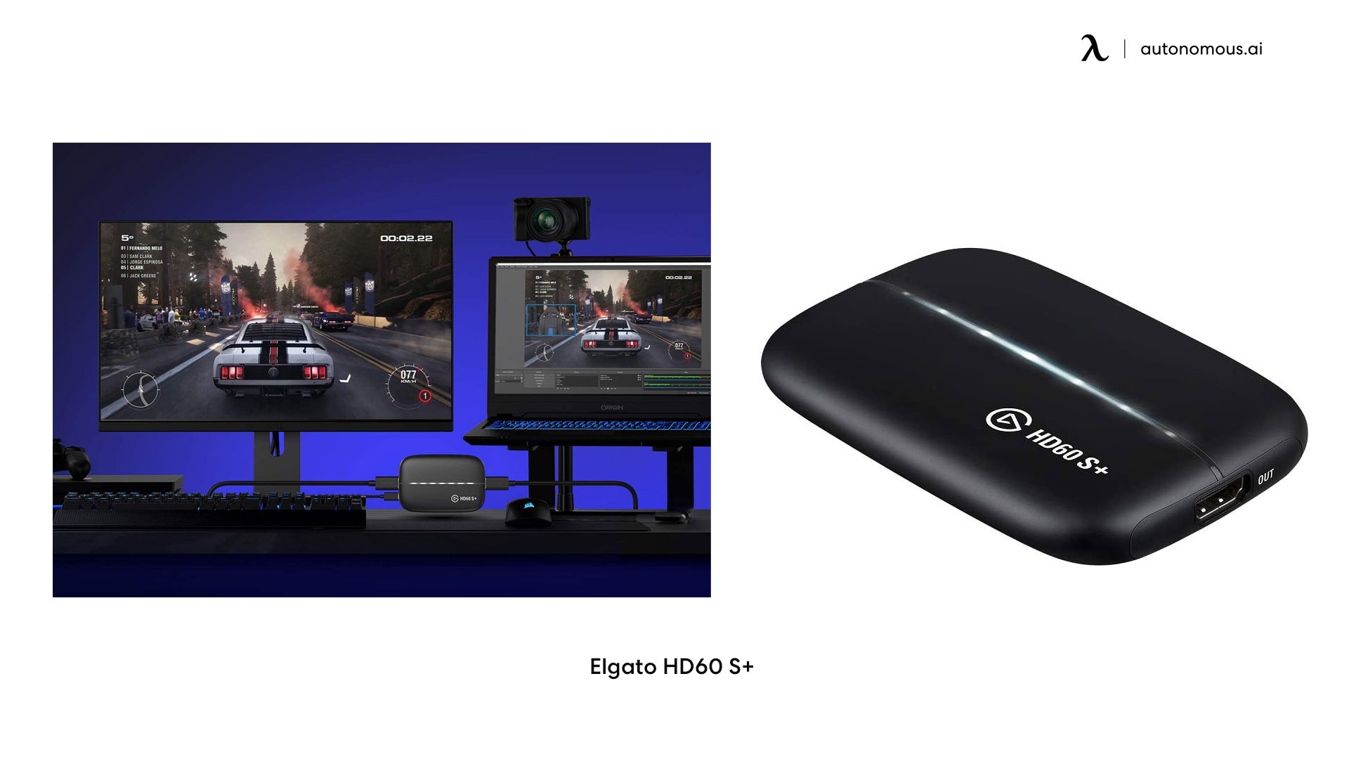 Elgato HD60 S+ gaming room accessories