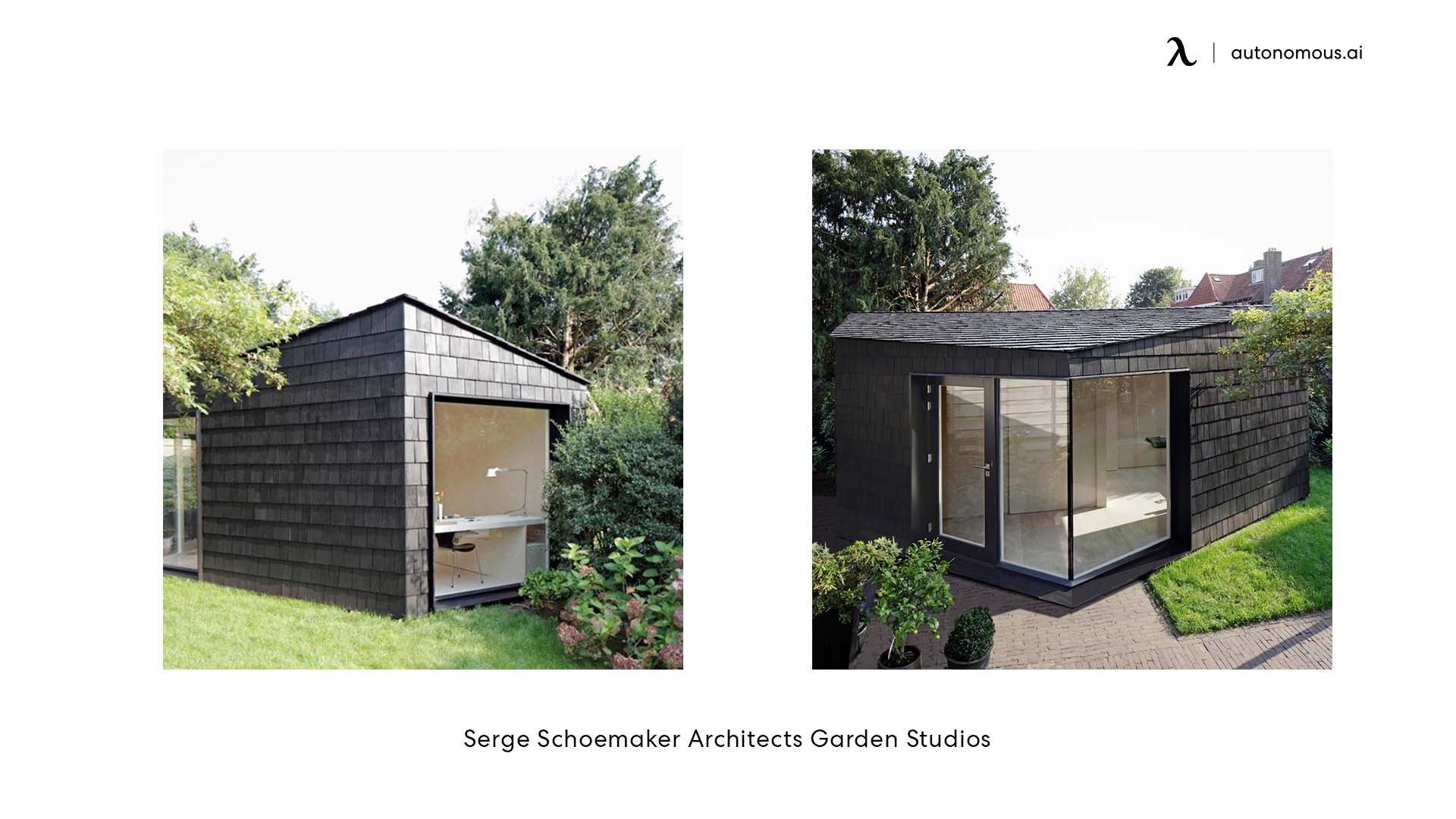 Serge Schoemaker Architects Garden Studios
