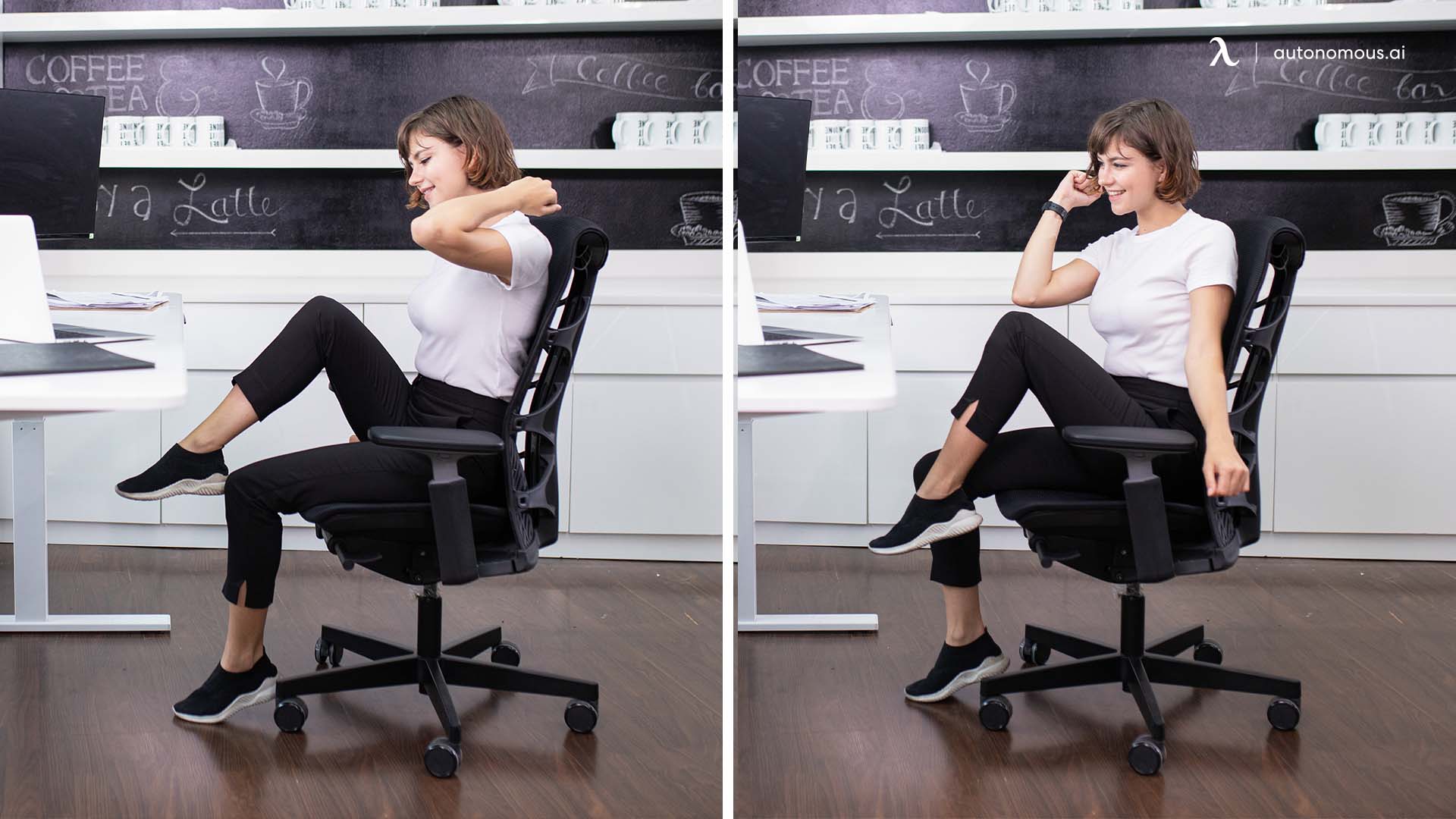 Knee to Chest chair exercises for seniors
