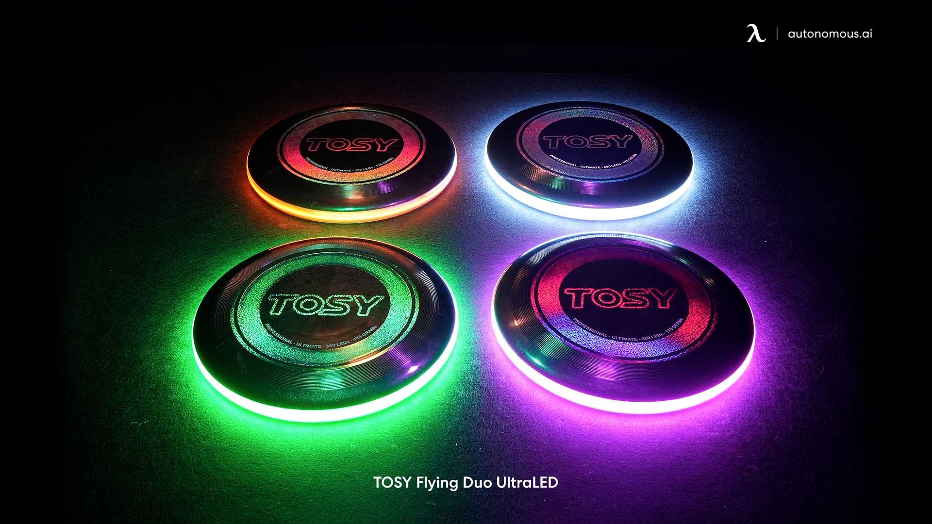 TOSY Flying Duo UltraLED flying disc boomerang