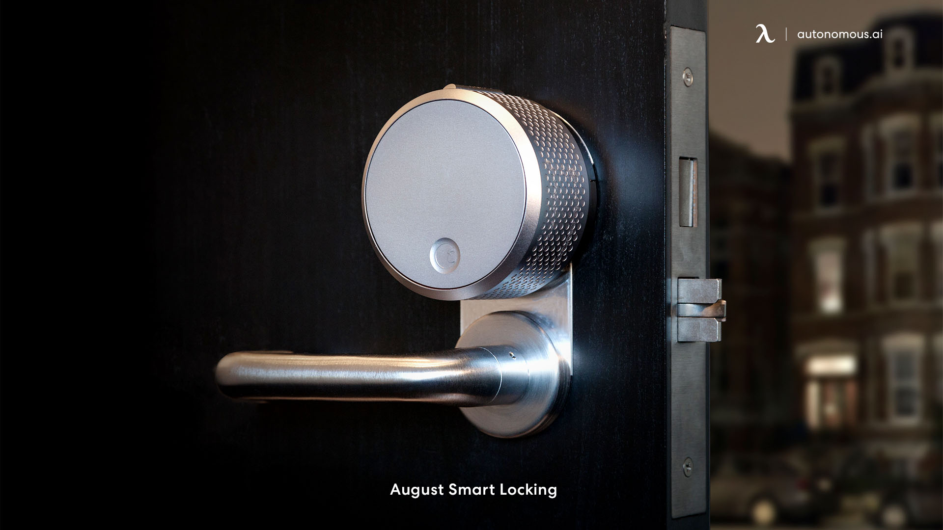 August Smart Locking smart home office ideas
