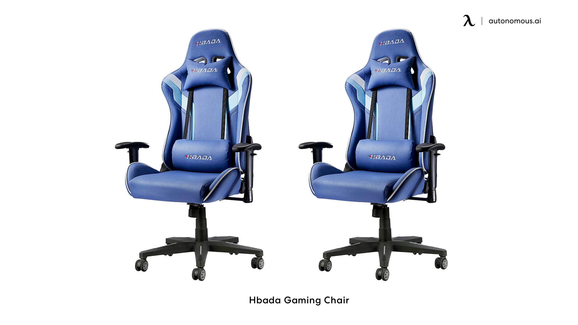 Hbada gaming chair with neck support