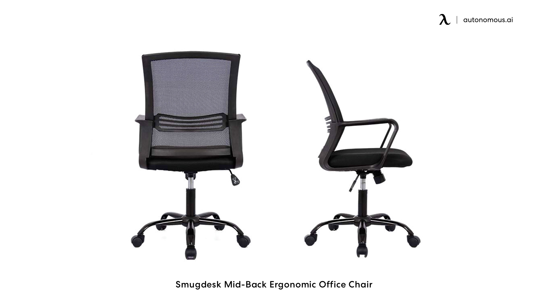 Smugdesk Mid-Back best chair after hip replacement