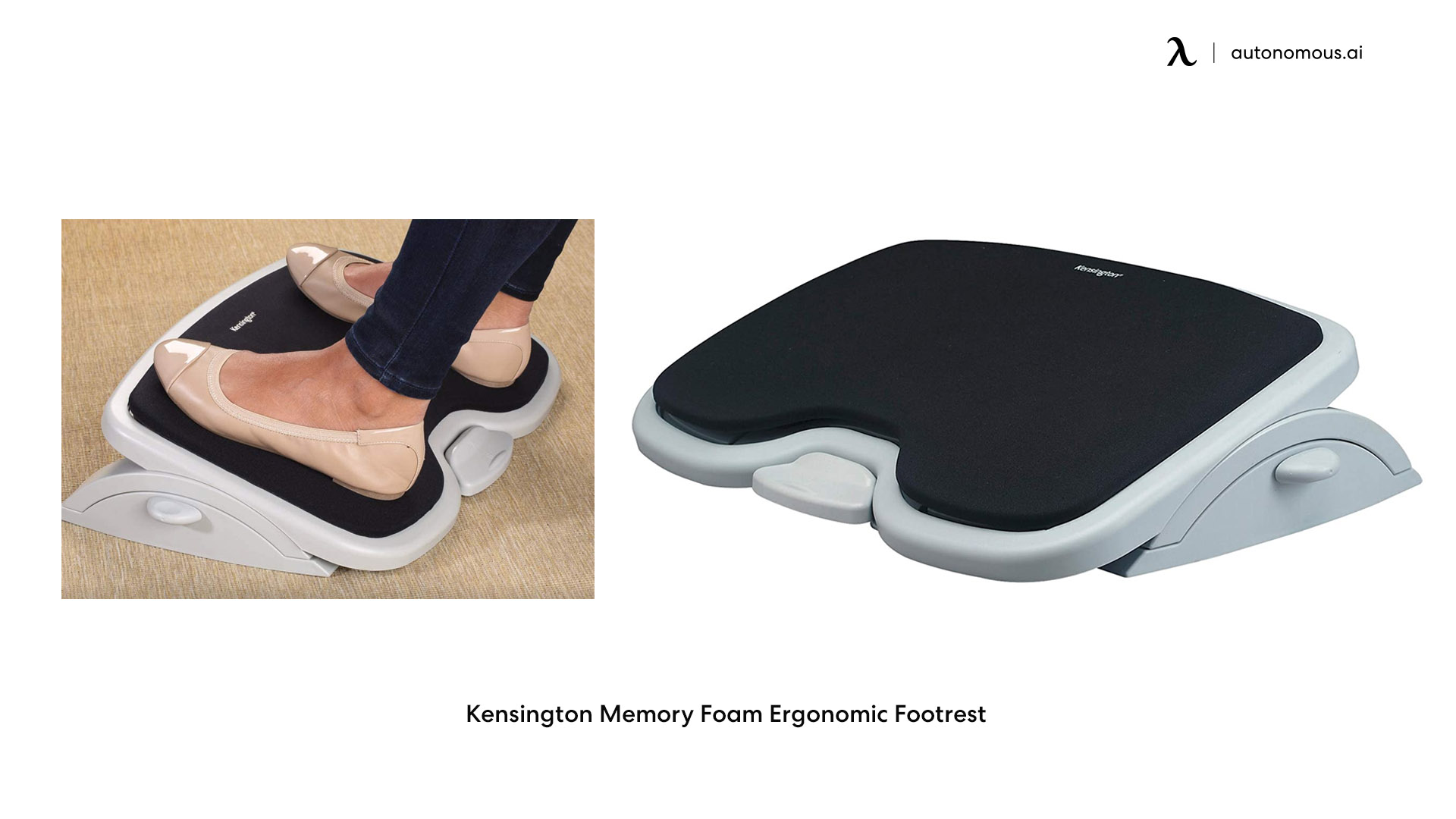 Kensington Memory Foam Ergonomic Footrest